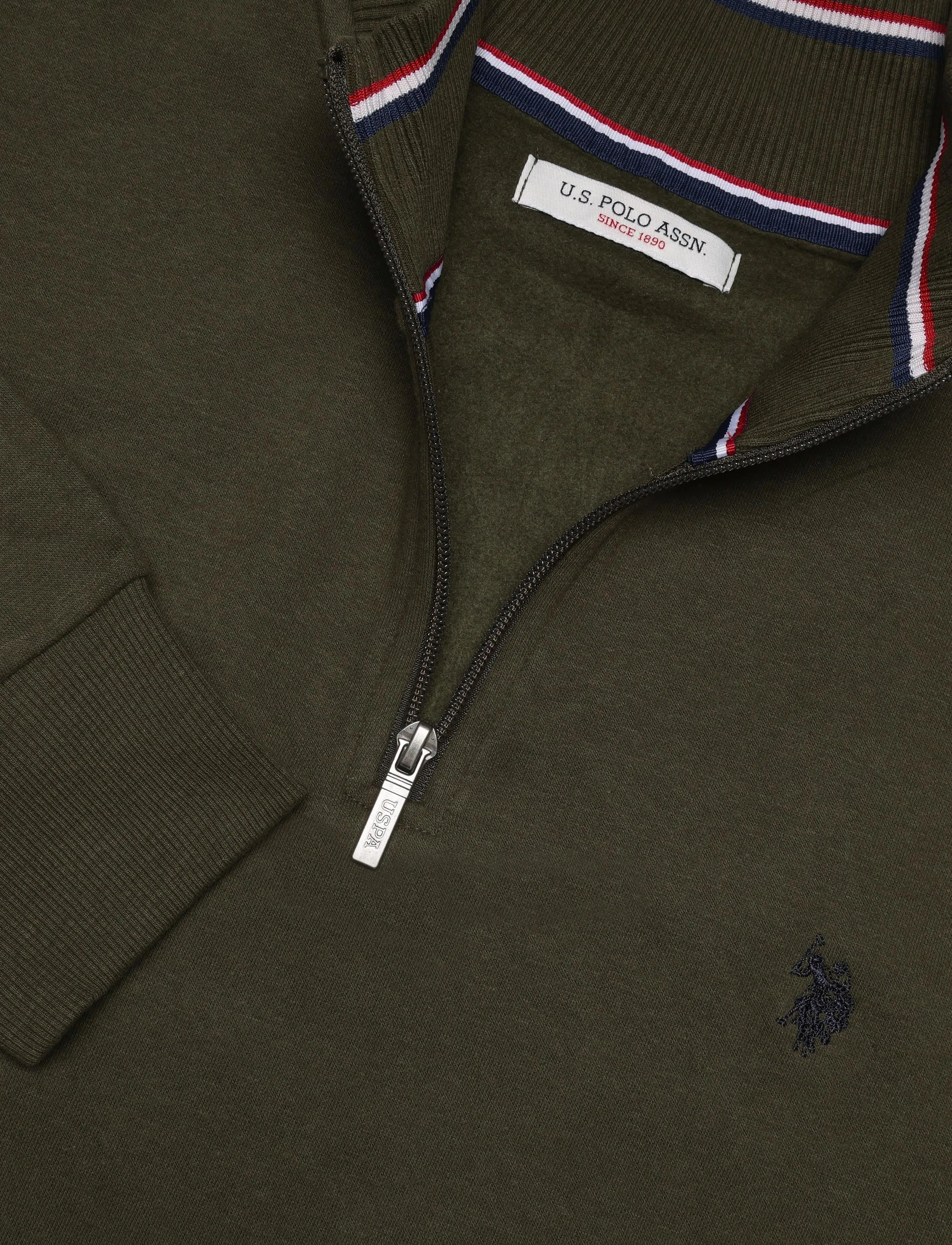 U.S. Polo Assn. - KURT REG HZ USPA M SWEAT - sweatshirts - forest night - 2
