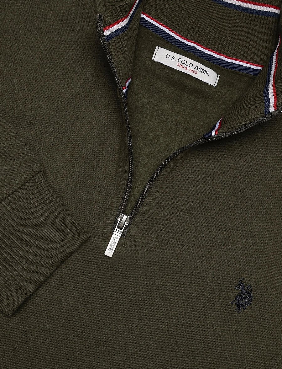U.S. Polo Assn. - KURT REG HZ USPA M SWEAT - sweatshirts - forest night - 2
