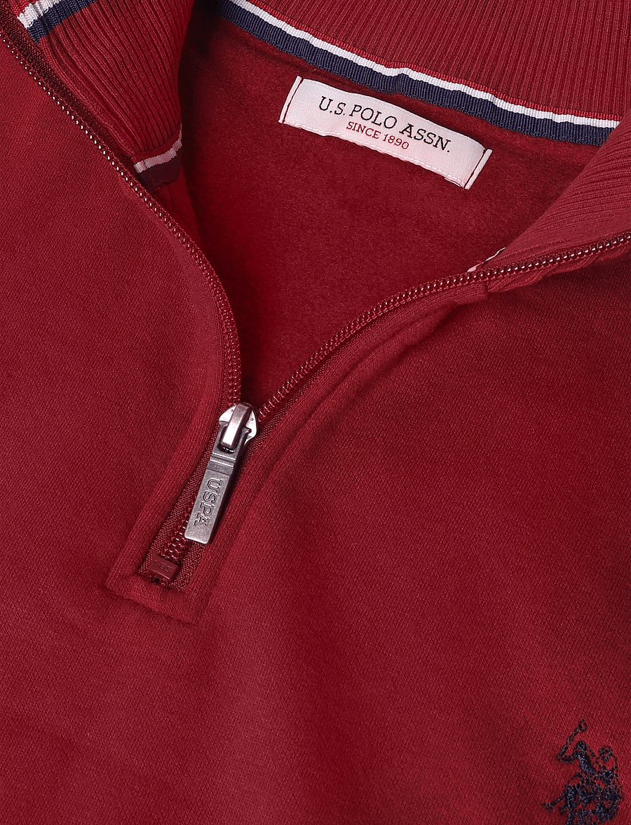 U.S. Polo Assn. - KURT REG HZ USPA M SWEAT - dressipluusid - tibetan red - 2