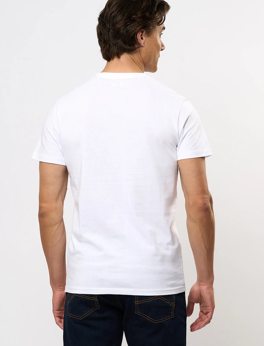 U.S. Polo Assn. - USPA T-Shirt Arjun 3-Pack - multipack t-shirts - 11-0601tcx white - 0