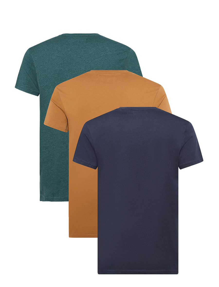 U.S. Polo Assn. - USPA T-Shirt Arjun 3-Pack - t-särkide multipakk - darksap/brownsugar/rainformel - 2