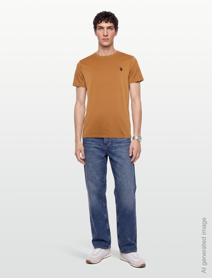 U.S. Polo Assn. - USPA T-Shirt Arjun 3-Pack - t-särkide multipakk - darksap/brownsugar/rainformel - 0