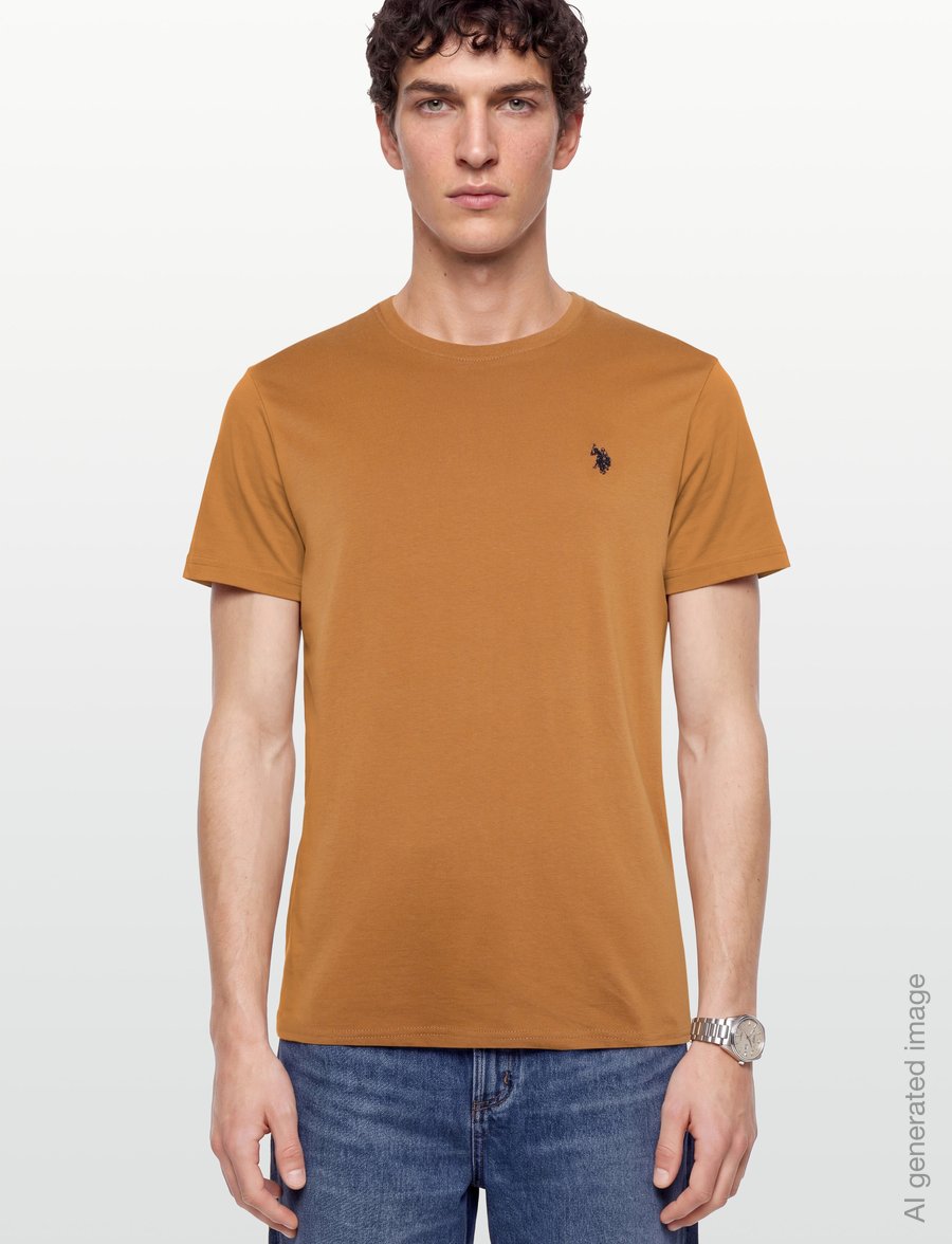 U.S. Polo Assn. - USPA T-Shirt Arjun 3-Pack - t-särkide multipakk - darksap/brownsugar/rainformel - 3