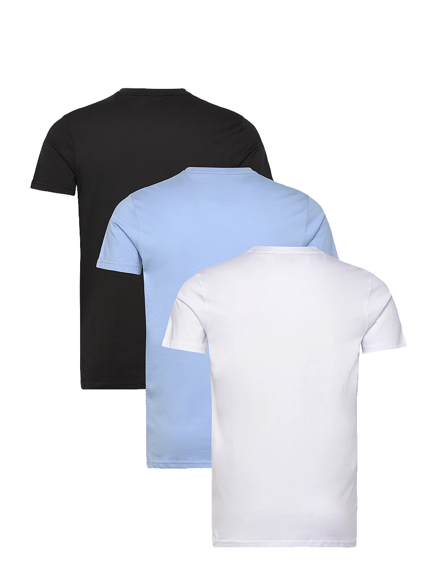 U.S. Polo Assn. - USPA T-Shirt Arjun 3-Pack - t-shirts im multipack - tap shoe/bright white/placid b - 1