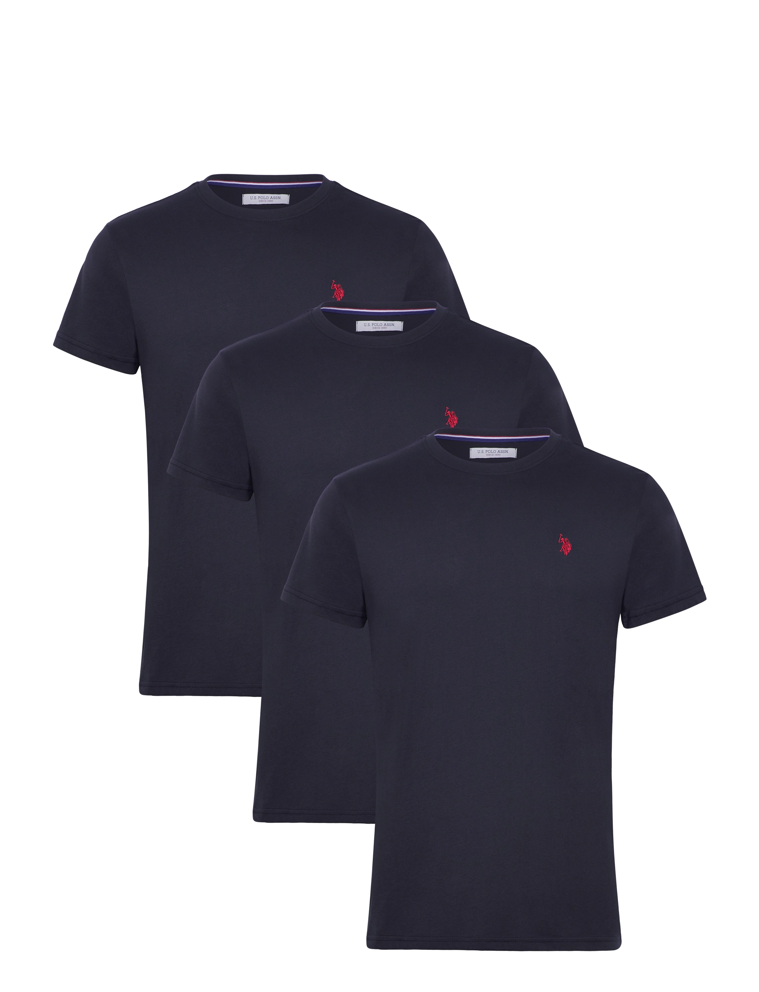 U.S. Polo Assn. - USPA T-Shirt Arjun 3-Pack - t-shirts im multipack - 19-4020tcx dark sapphire - 0