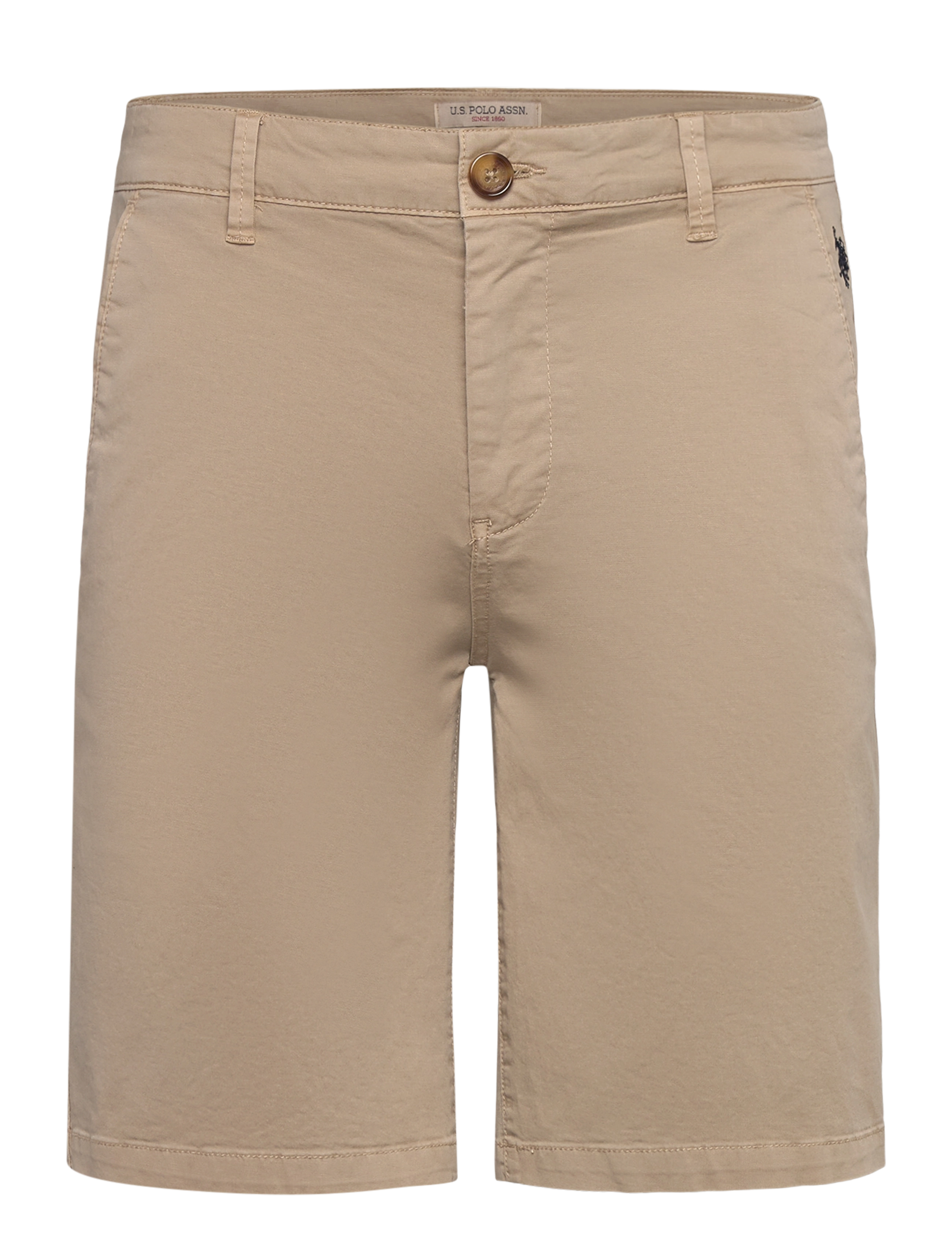 U.S. Polo Assn. LASSE REG USPA M SHORTS - Shorts - CROCKERY / beige
