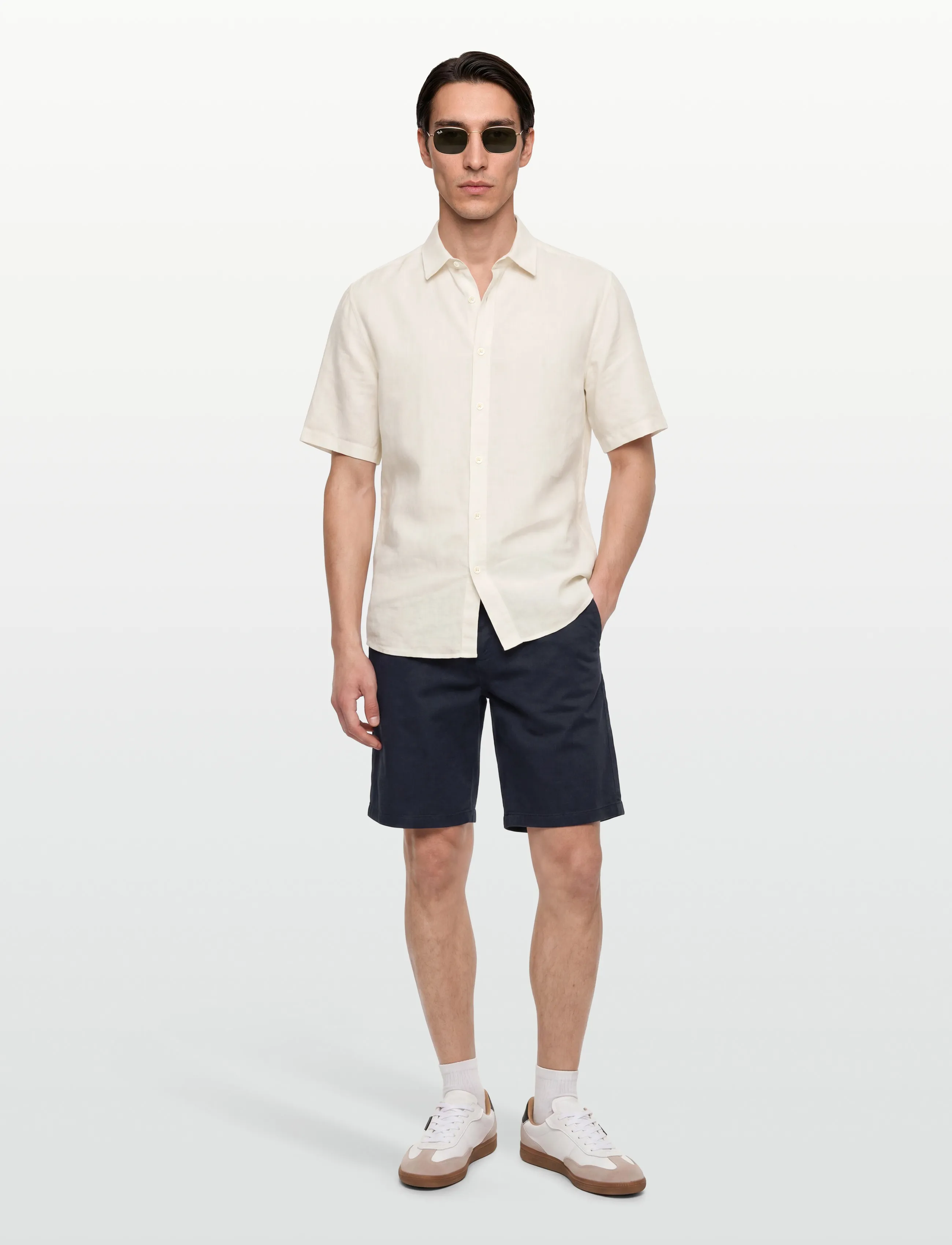 U.S. Polo Assn. - LASSE REG USPA M SHORTS - chino-shortsit - dark sapphire - 0