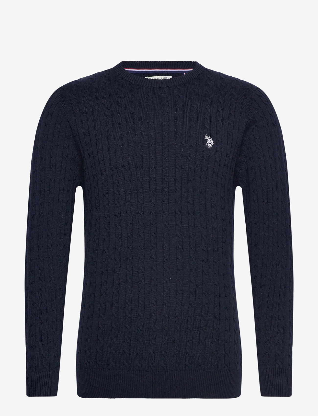 U.S. Polo Assn. - MADS REG COT USPA M KNIT - rund hals - dark sapphire - 0