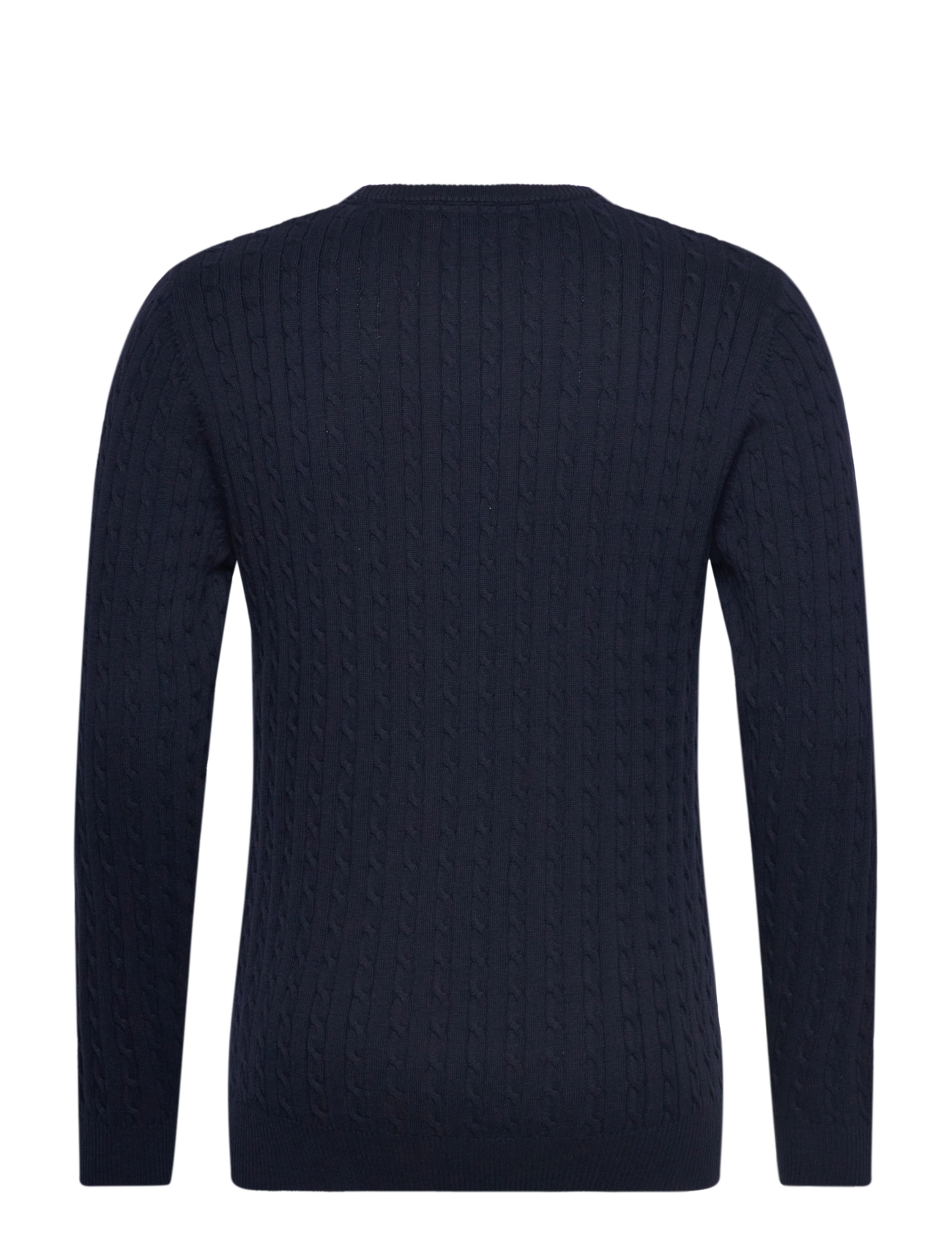 U.S. Polo Assn. - MADS REG COT USPA M KNIT - Ümmarguse kaelusega kudumid - dark sapphire - 1