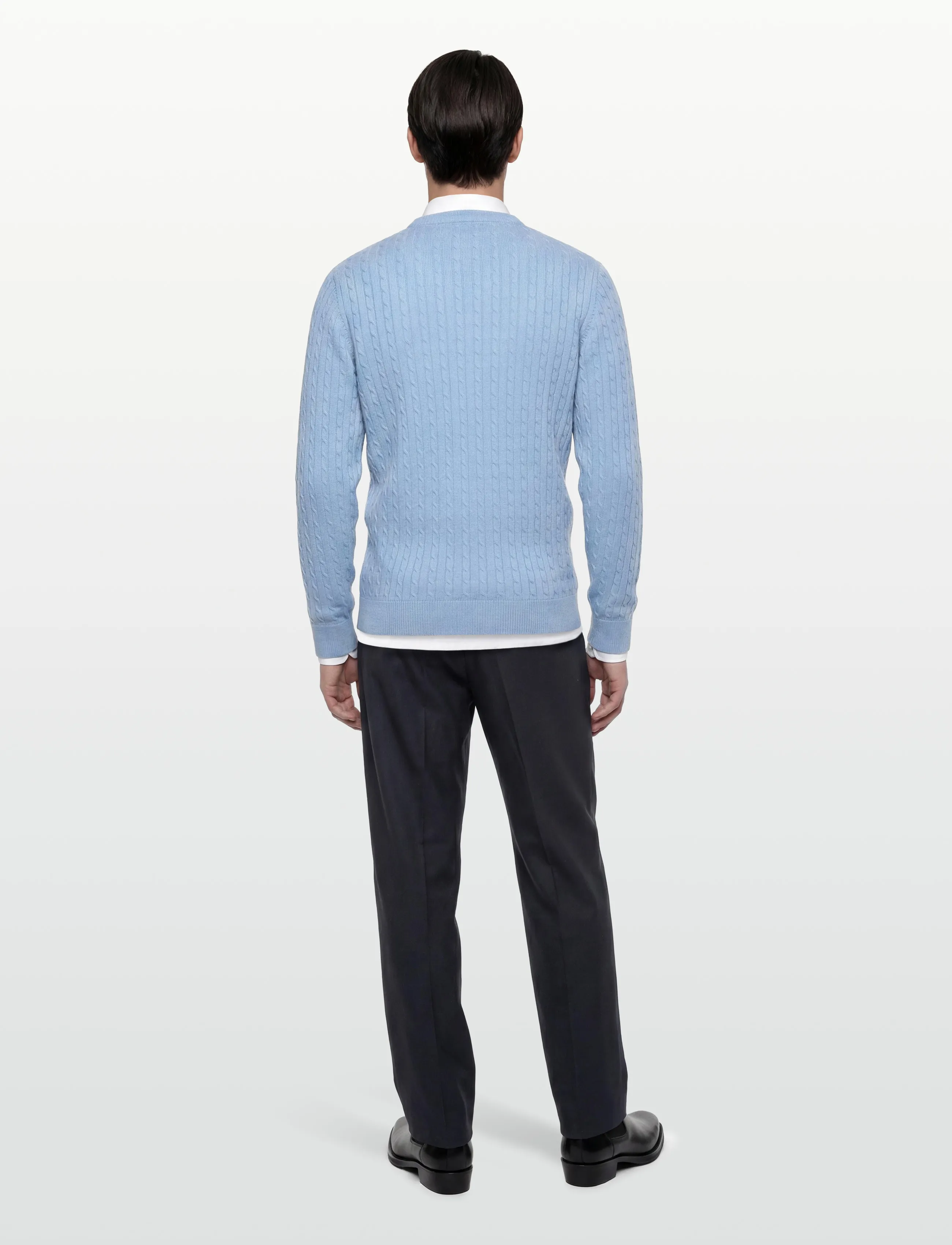 US Polo Assn Mads Reg Cot Uspa M Knit stickade tröjor herr – bild 3