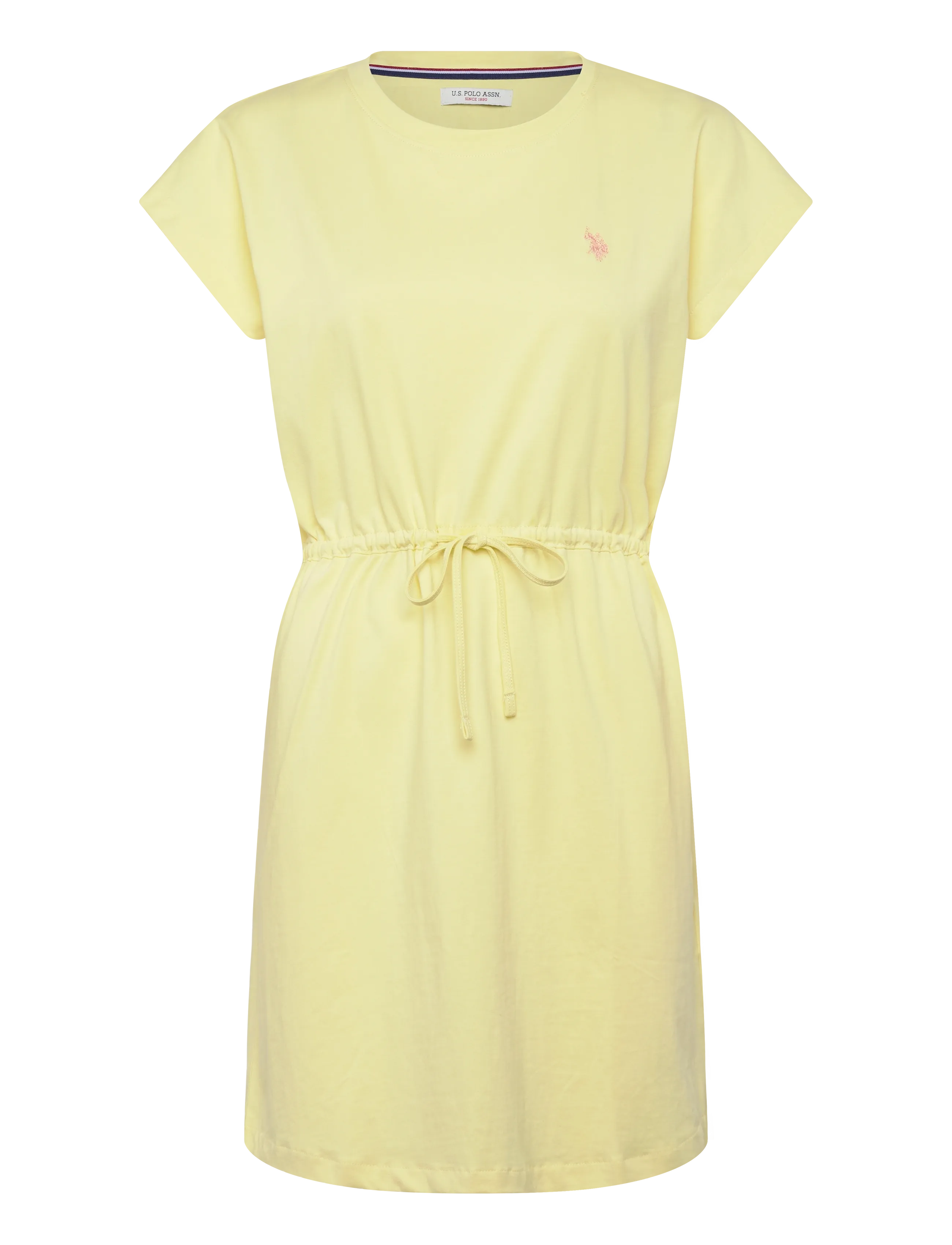 U.S. Polo Assn. IDA LF SJ USPA W DRESS - Klänningar - 12-0721TCX LEMONADE / yellow