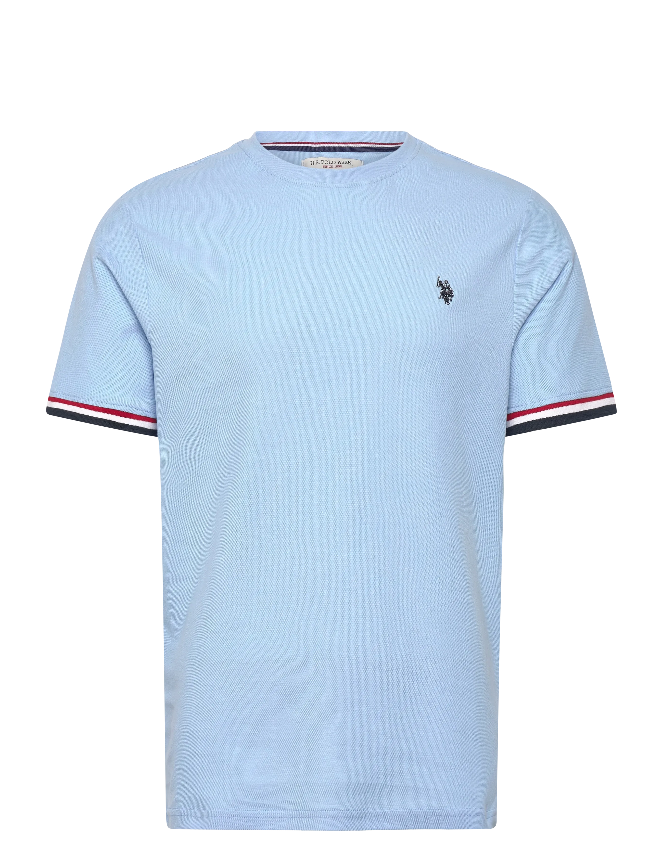 U.S. POLO ASSN. Nils Com Pi Uspa M Tee Blau - M - Herren