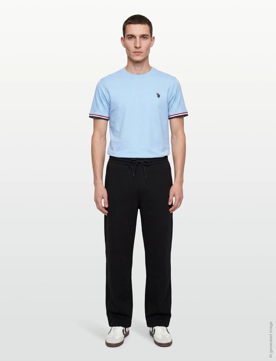 U.S. Polo Assn. - NILS COM PI USPA M TEE - kurzärmelig - 15-3920tcx placid blue - 0
