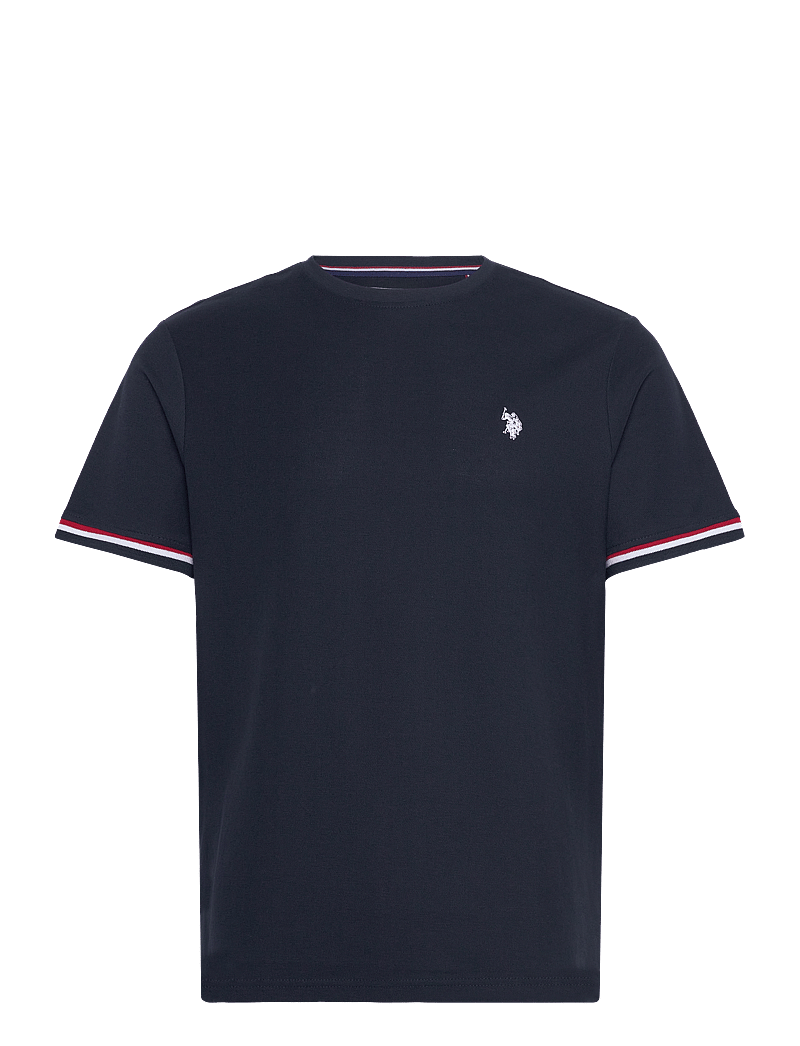 U.S. Polo Assn. - NILS COM PI USPA M TEE - lyhythihaiset - dark sapphire - 0