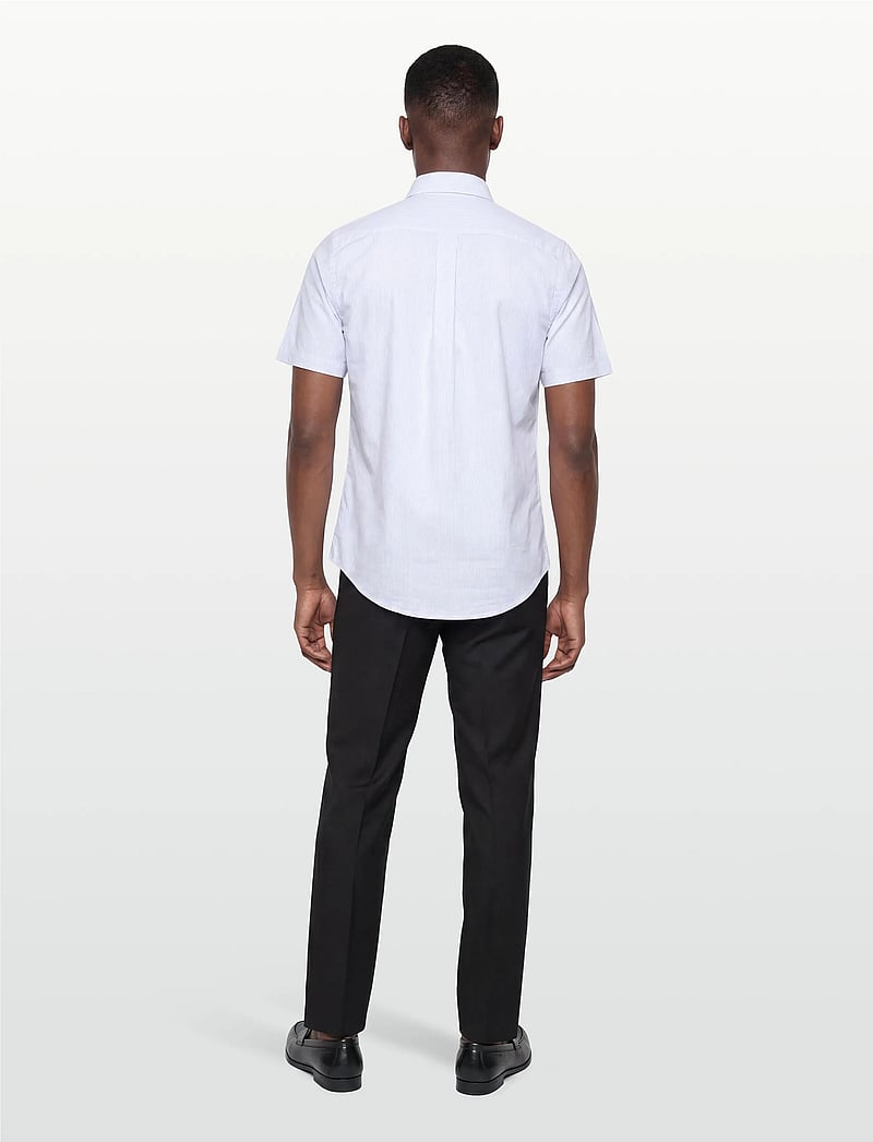 U.S. Polo Assn. - NATAN REG SF USPA M SHIRT - krótki rękaw - lt.blue stripe - 4