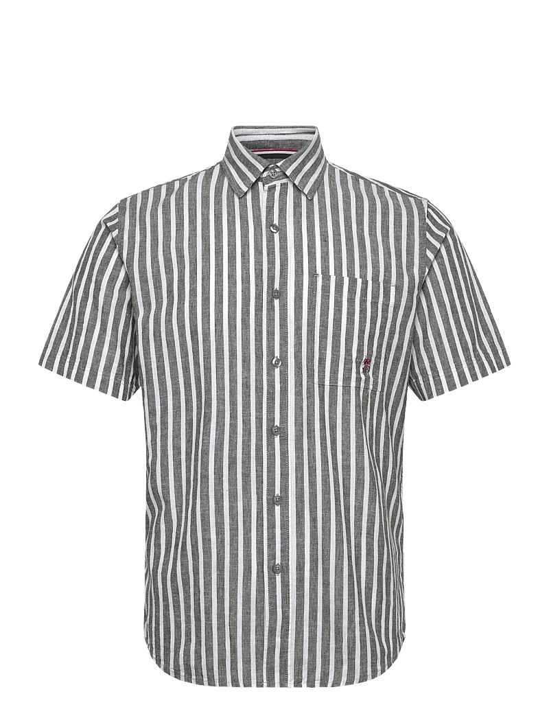 U.S. Polo Assn. - MARLI REG COT LI USPA M SHIRT - leinenhemden - 19-0414tcx forest night - 0