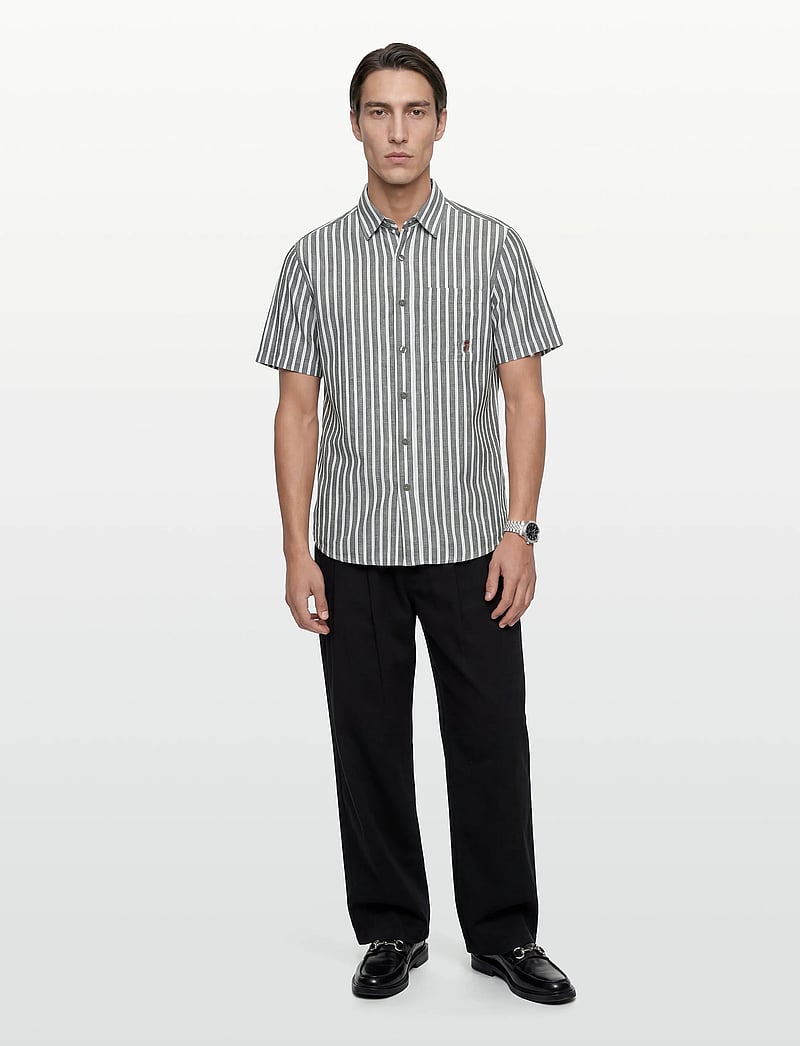 U.S. Polo Assn. - MARLI REG COT LI USPA M SHIRT - leinenhemden - 19-0414tcx forest night - 0