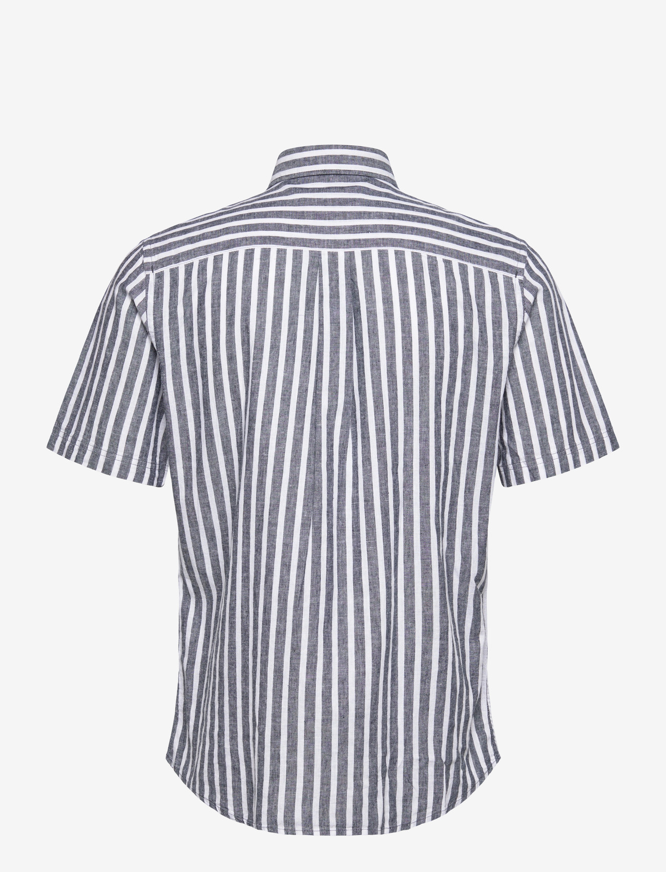 U.S. Polo Assn. - MARLI REG COT LI USPA M SHIRT - linen shirts - 19-4020tcx dark sapphire - 1