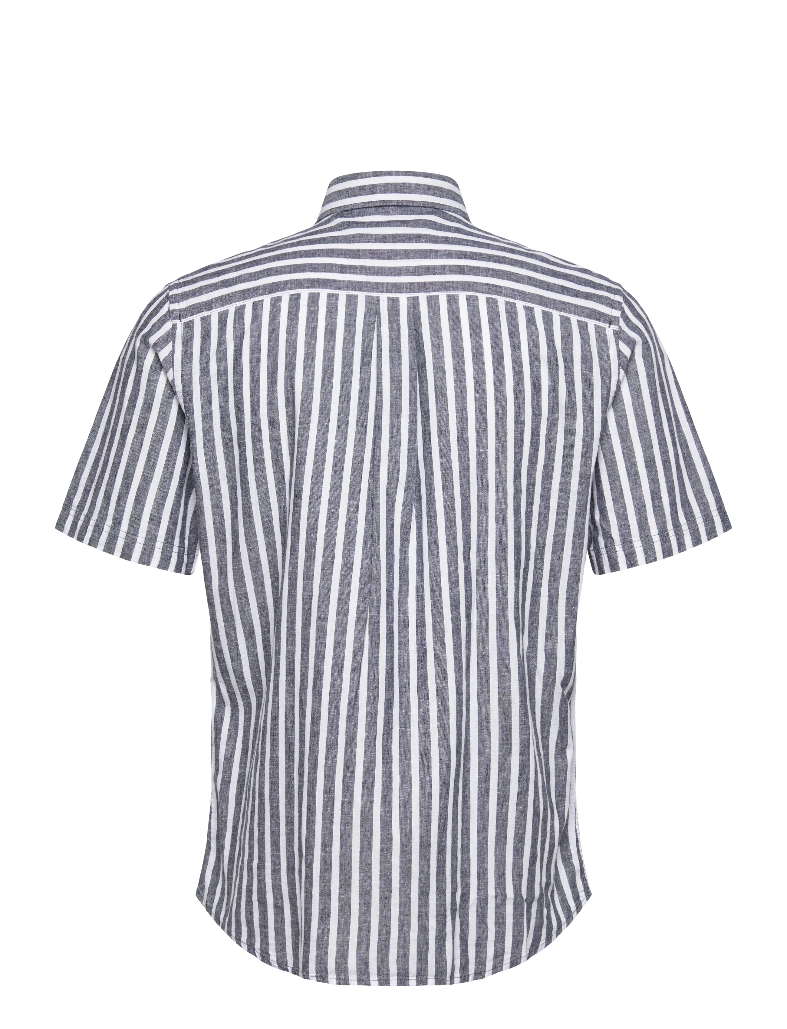 U.S. Polo Assn. - MARLI REG COT LI USPA M SHIRT - linen shirts - 19-4020tcx dark sapphire - 2