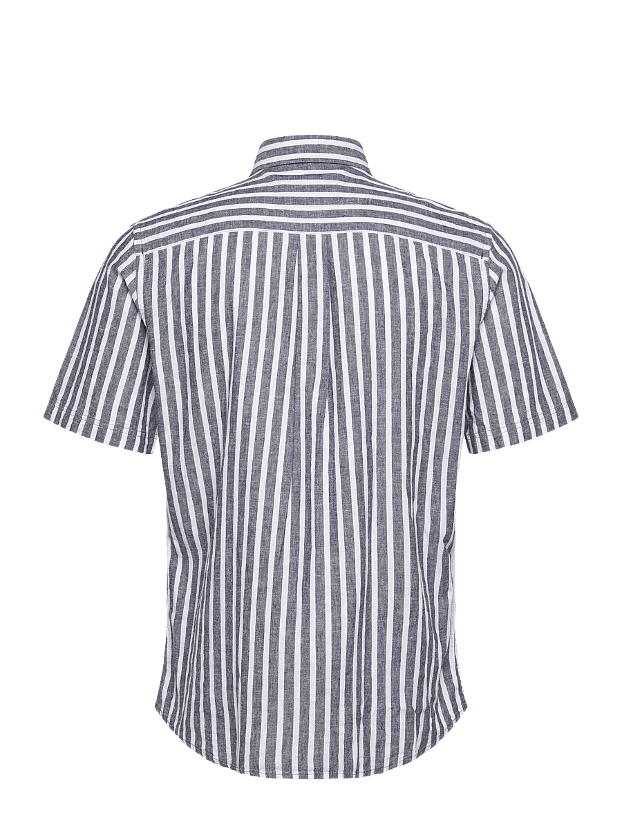 U.S. Polo Assn. - MARLI REG COT LI USPA M SHIRT - leinenhemden - 19-4020tcx dark sapphire - 2