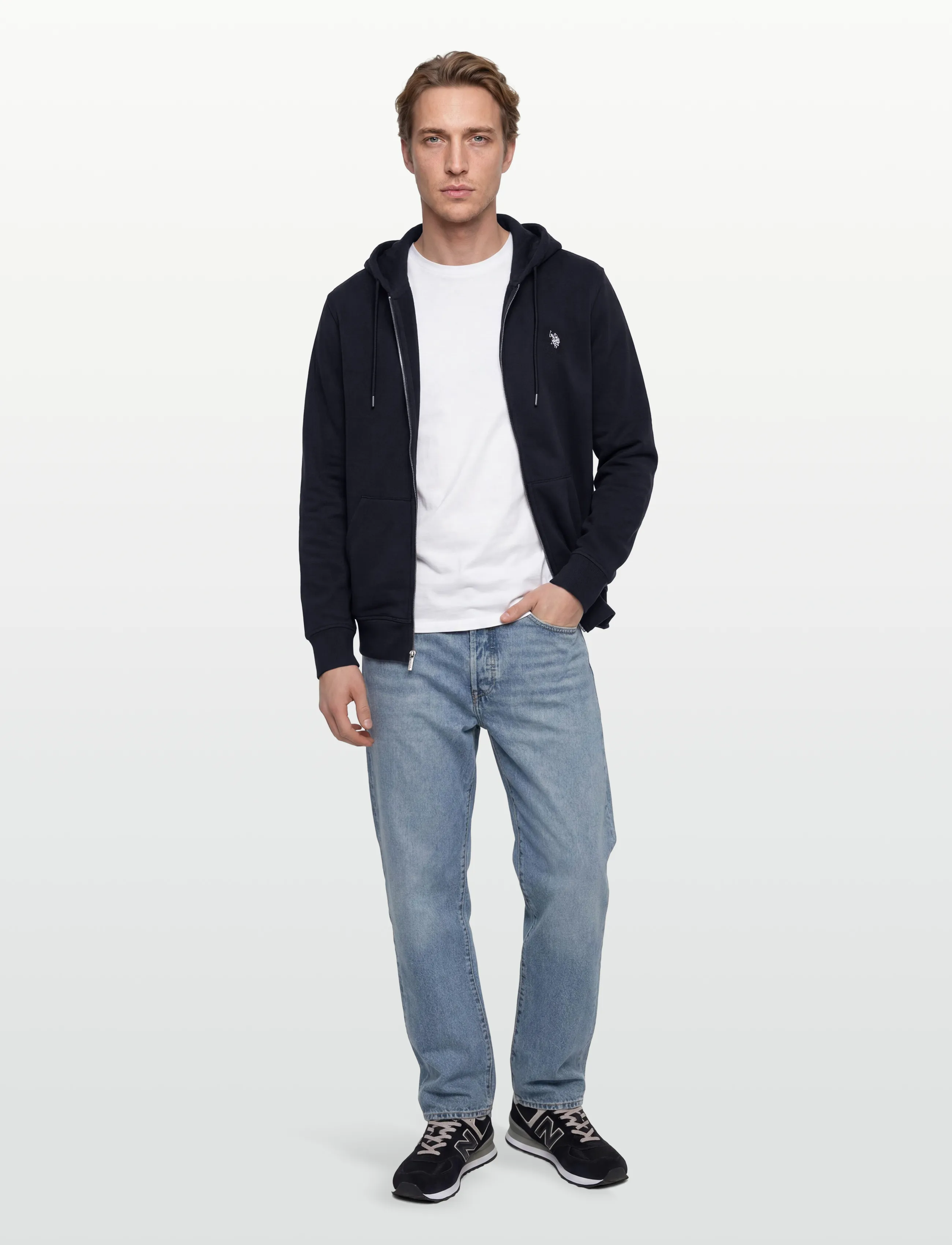U.S. Polo Assn. OTTO REG USPA M SWEAT - Deals - DARK SAPPHIRE / navy