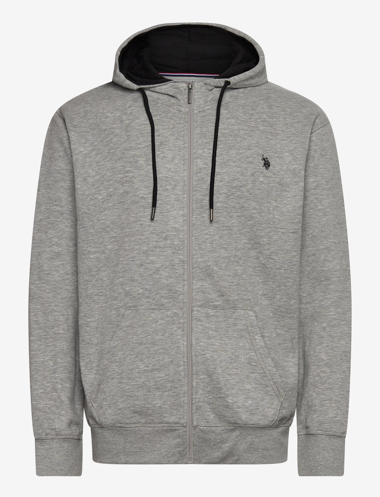 U.S. Polo Assn. - OTTO REG USPA M SWEAT - hoodies - greymelange - 0