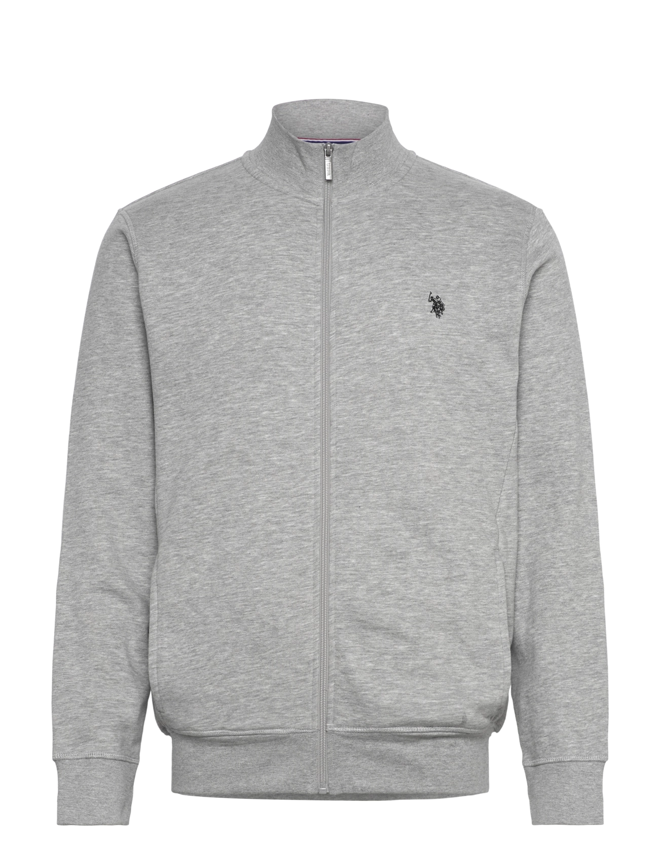 U.S. Polo Assn. OSCAR REG USPA M SWEAT - Tøj - GREYMELANGE / grey
