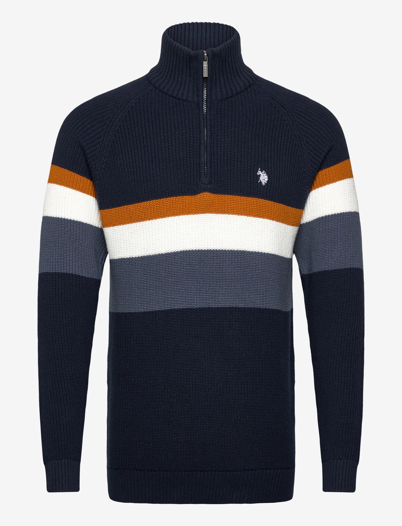 U.S. Polo Assn. - RICCO REG HZ USPA M KNIT - vintage indigo - 0