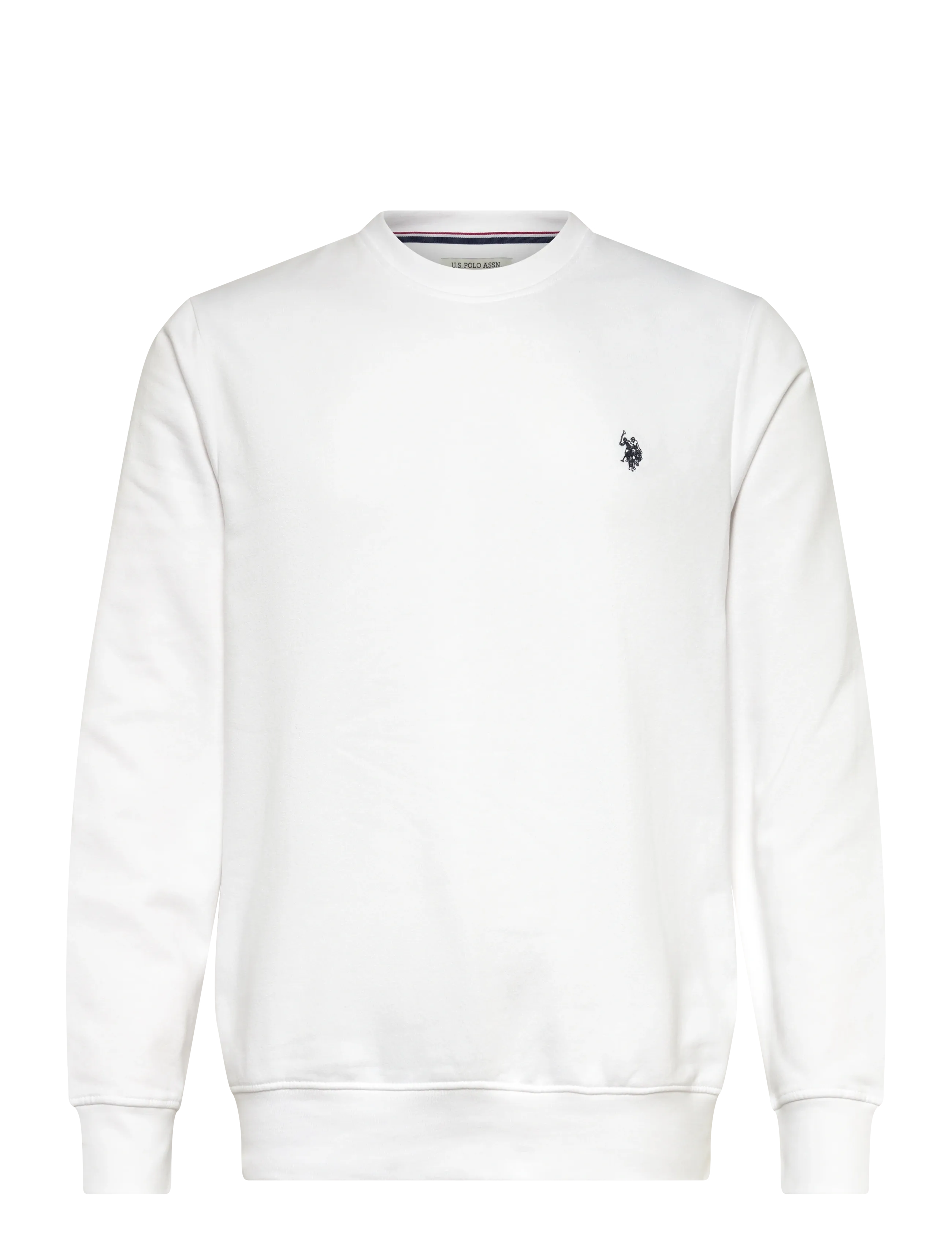 U.S. Polo Assn. TAIS REG COT PE USPA M SWEAT - Džemperiai - 11-0601TCX WHITE / white