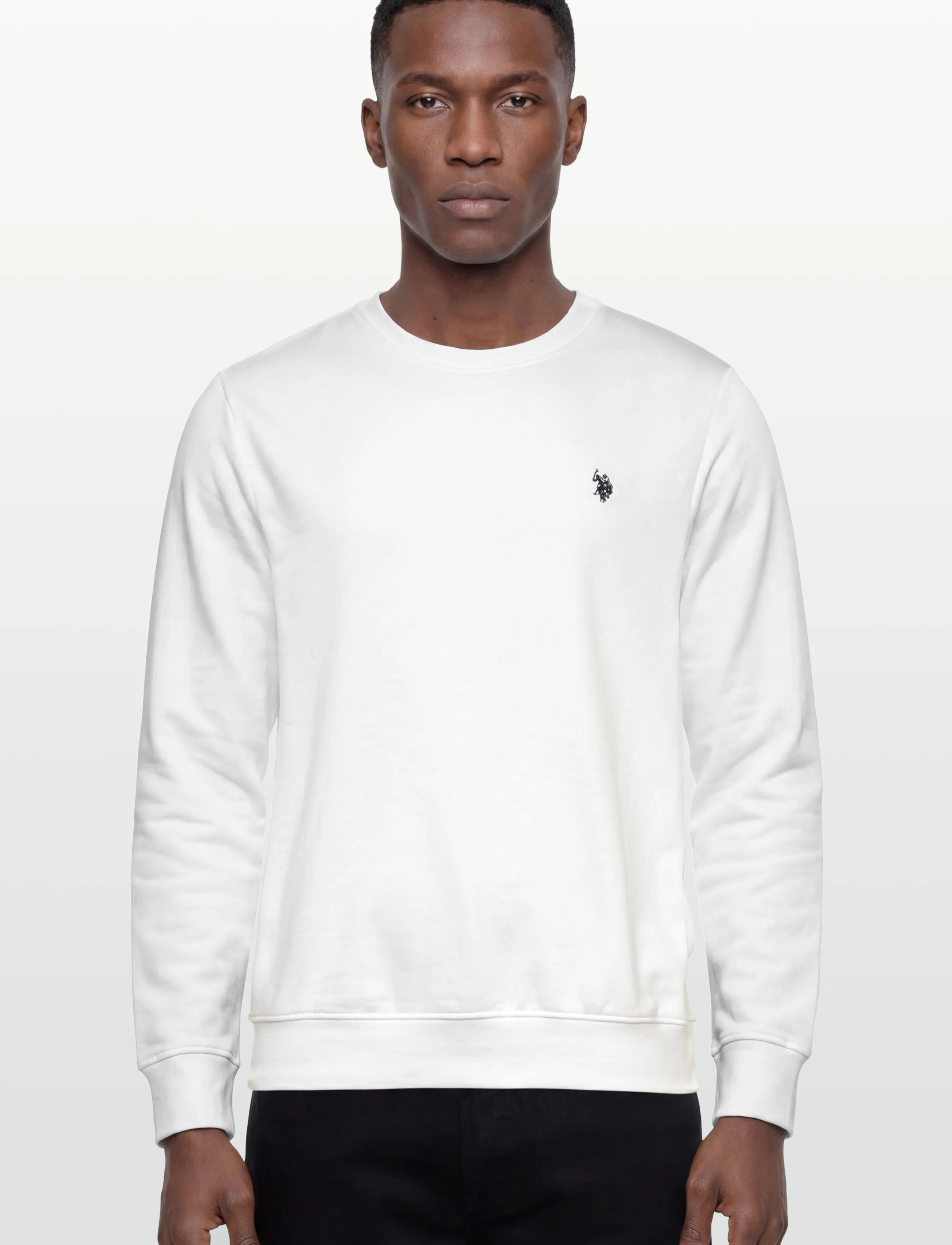 U.S. Polo Assn. - TAIS REG COT PE USPA M SWEAT - kollektioner - 11-0601tcx white - 3