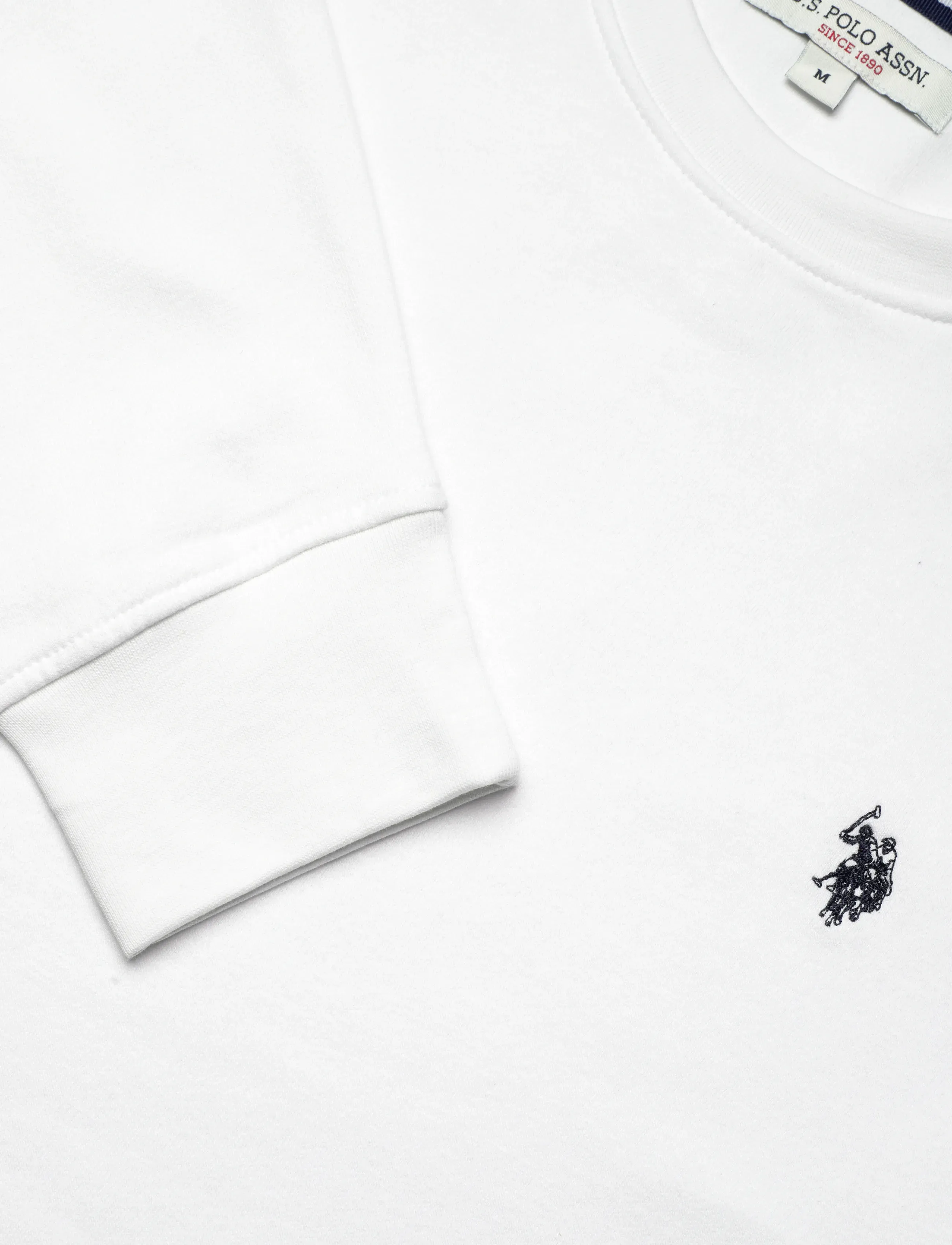 U.S. Polo Assn. - TAIS REG COT PE USPA M SWEAT - kollektioner - 11-0601tcx white - 5