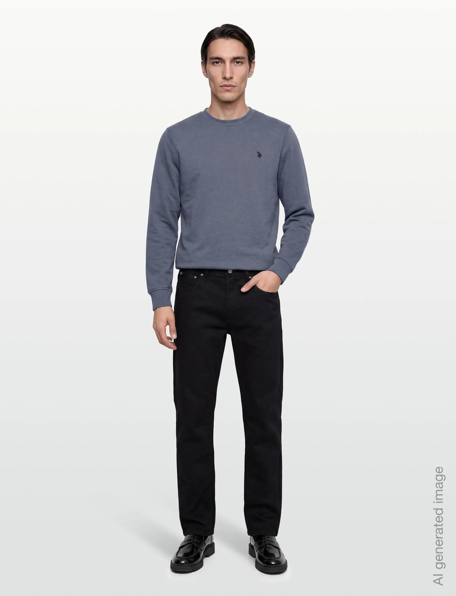 U.S. Polo Assn. - TAIS REG COT PE USPA M SWEAT - sweatshirts - 18-3918tcx china blue - 0