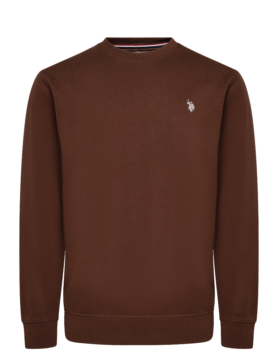 U.S. Polo Assn. - TAIS REG COT PE USPA M SWEAT - sweatshirts - chestnut - 0