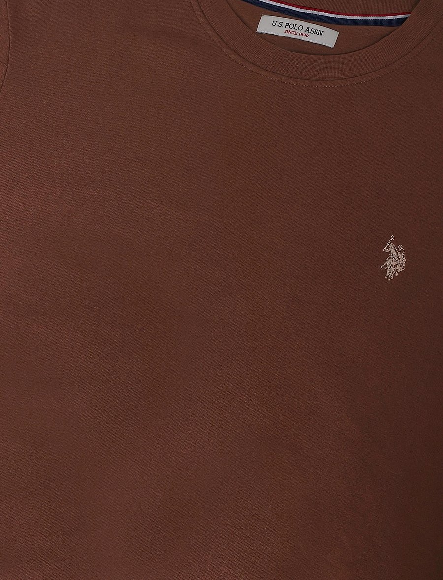 U.S. Polo Assn. - TAIS REG COT PE USPA M SWEAT - sweatshirts - chestnut - 2