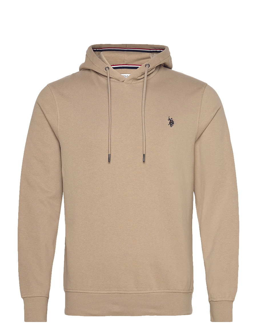 U.S. Polo Assn. - TOKE REG HO COT PE USP M SWEAT - hættetrøjer - 16-1104tcx crockery - 1