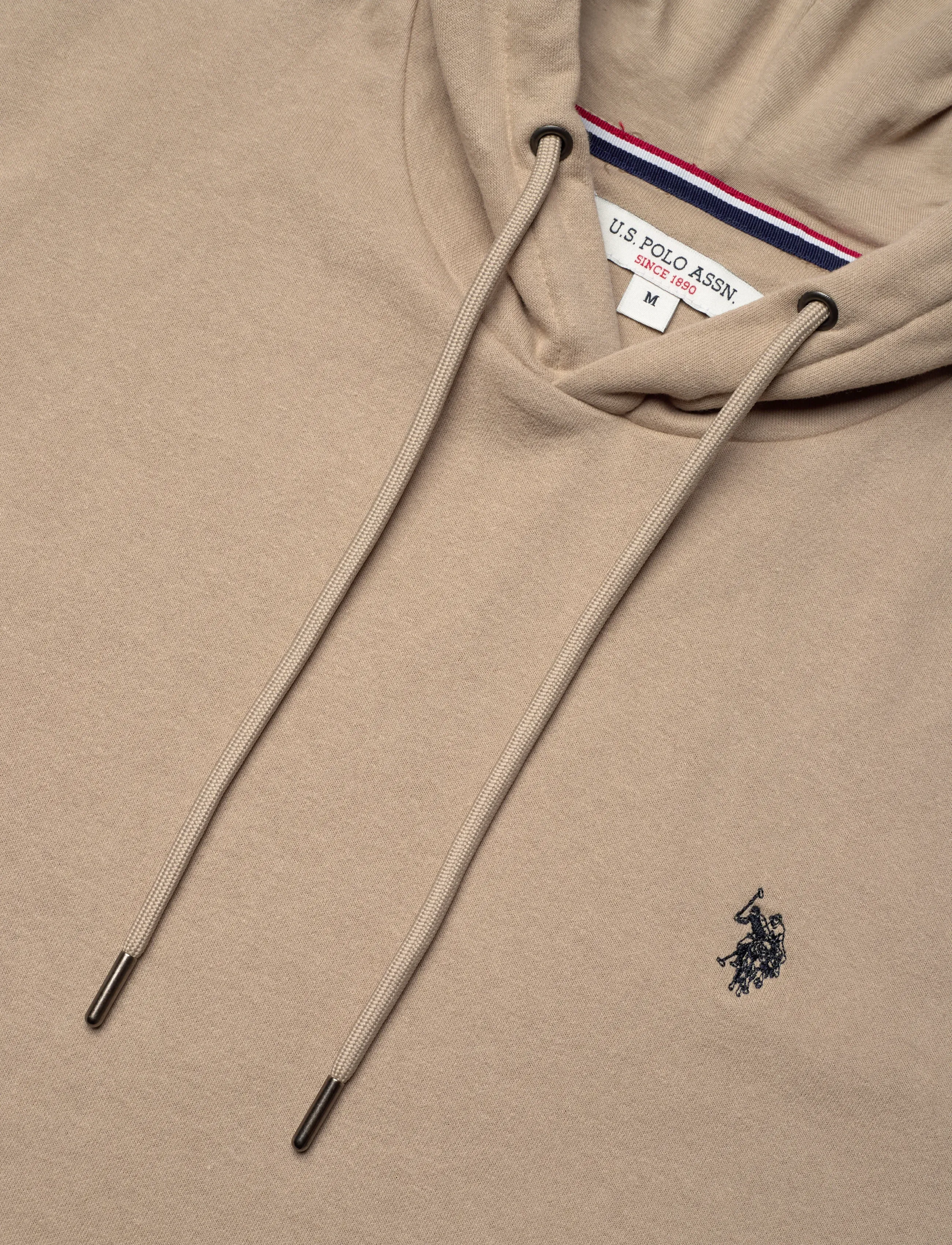 U.S. Polo Assn. - TOKE REG HO COT PE USP M SWEAT - sweats à capuche - 16-1104tcx crockery - 5