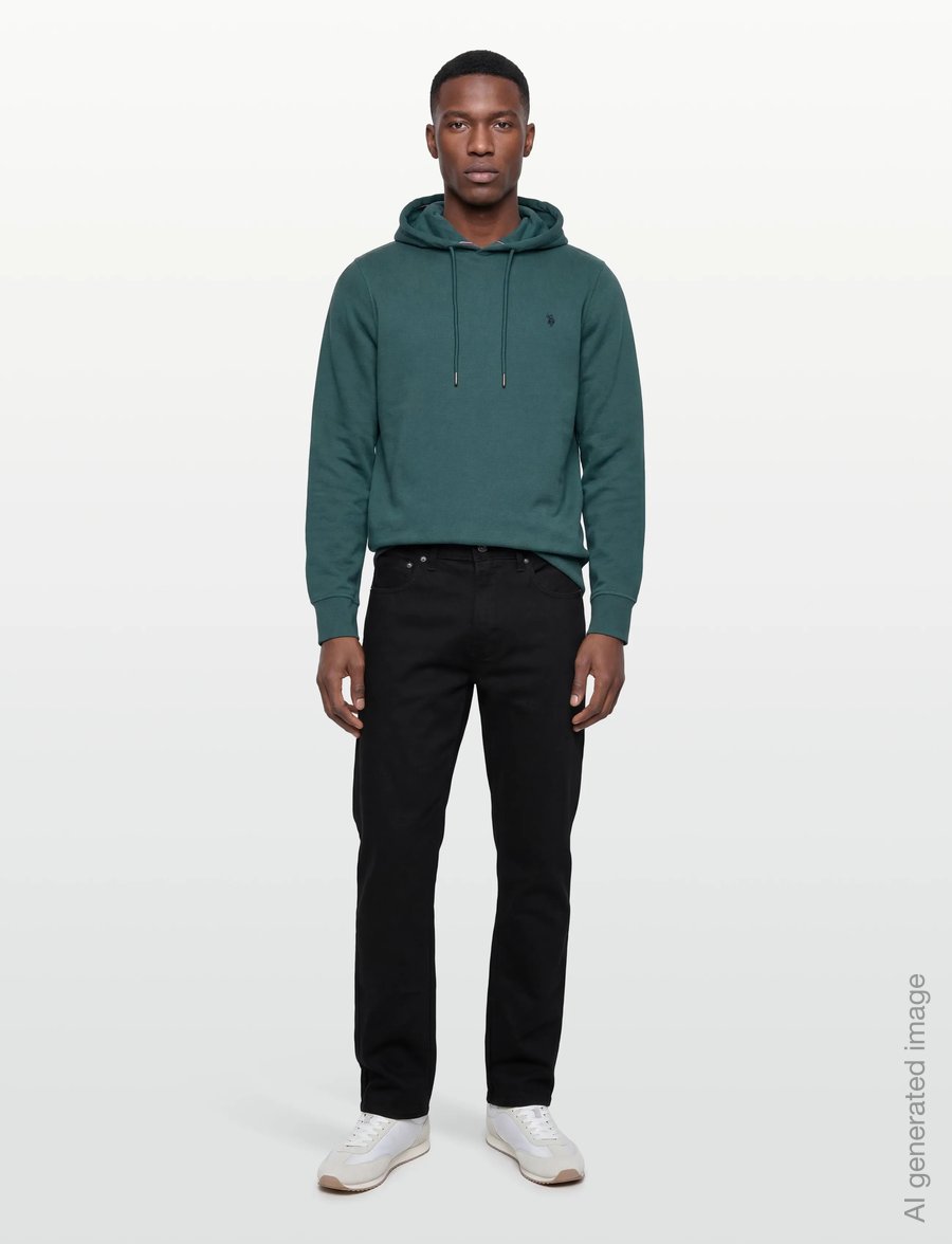 U.S. Polo Assn. - TOKE REG HO COT PE USP M SWEAT - kapuzenpullover - 19-4517tcx mediterranea - 0