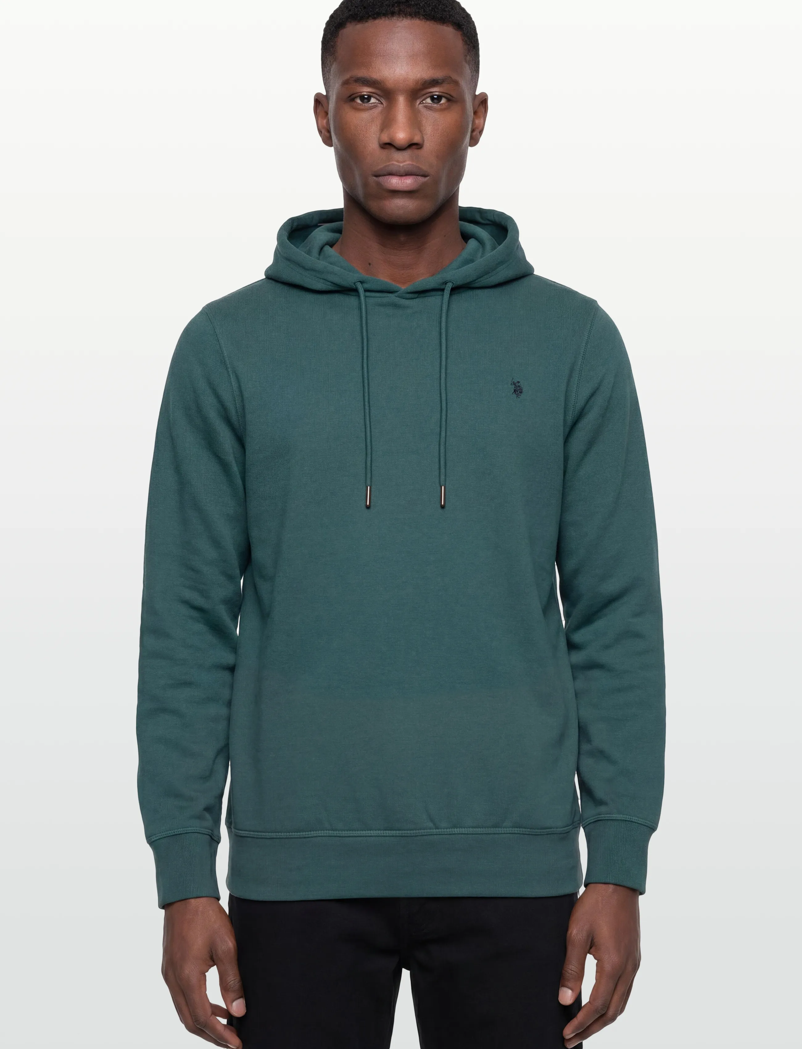 U.S. Polo Assn. - TOKE REG HO COT PE USP M SWEAT - hoodies - 19-4517tcx mediterranea - 3