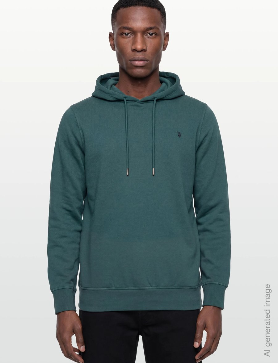 U.S. Polo Assn. - TOKE REG HO COT PE USP M SWEAT - kapuzenpullover - 19-4517tcx mediterranea - 3