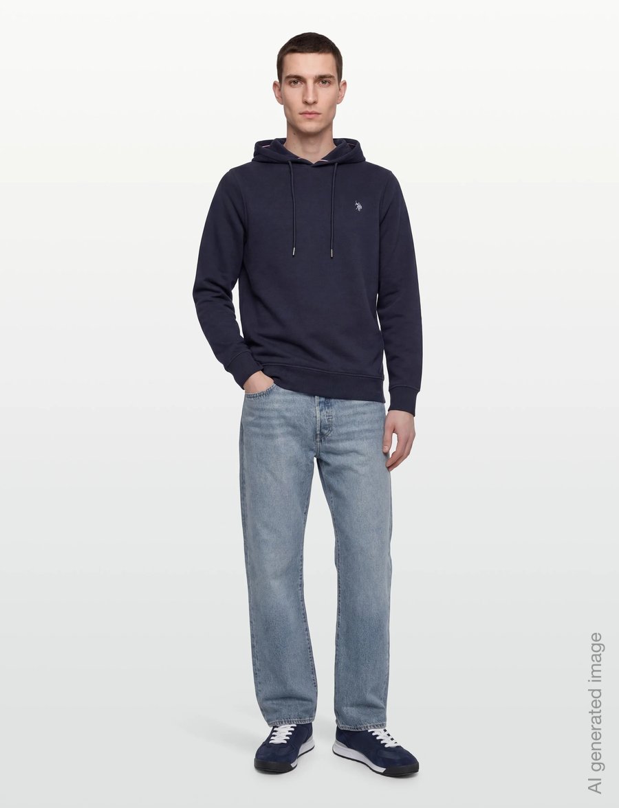 U.S. Polo Assn. - TOKE REG HO COT PE USP M SWEAT - kapuzenpullover - dark sapphire - 0