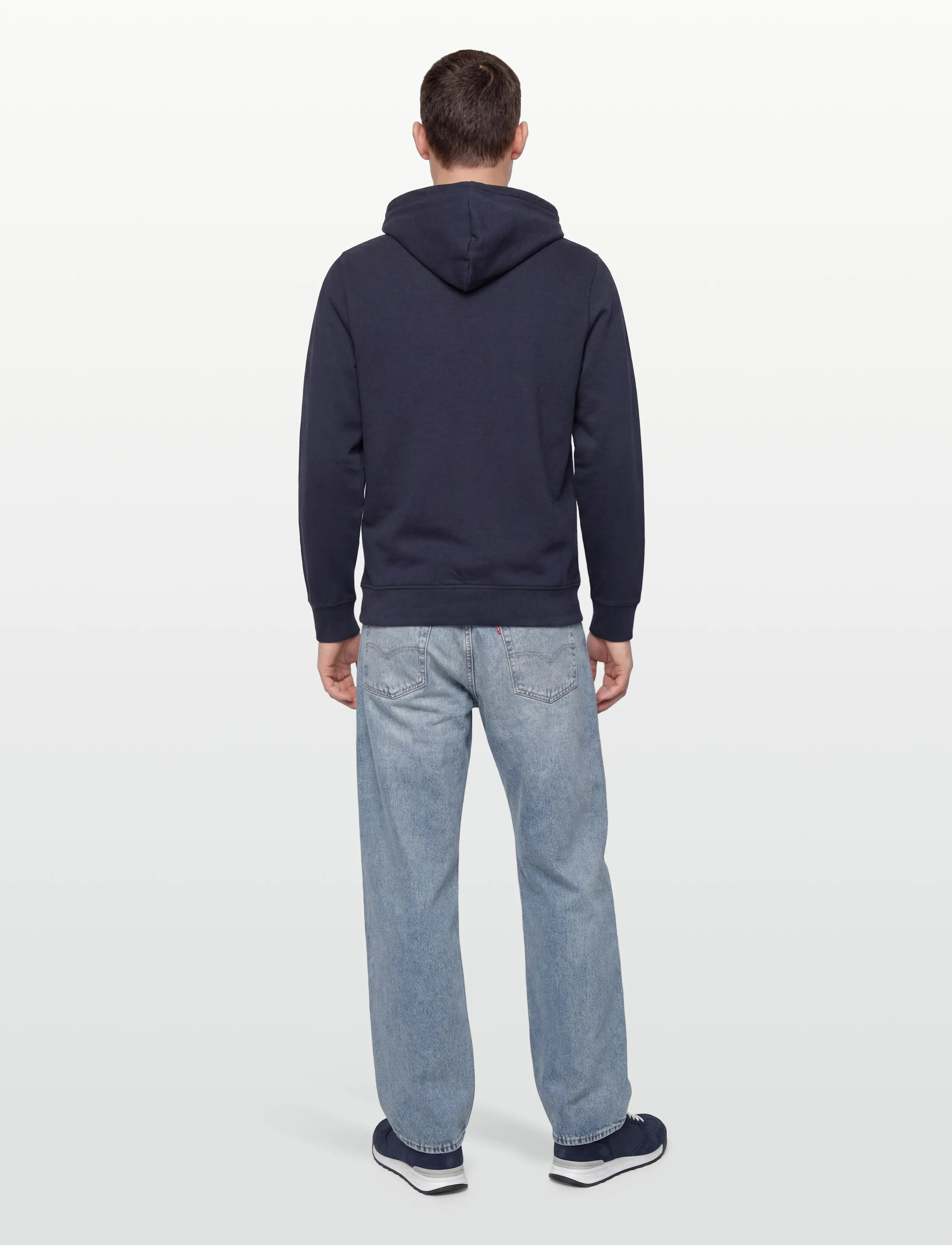 U.S. Polo Assn. - TOKE REG HO COT PE USP M SWEAT - bluzy z kapturem - dark sapphire - 4