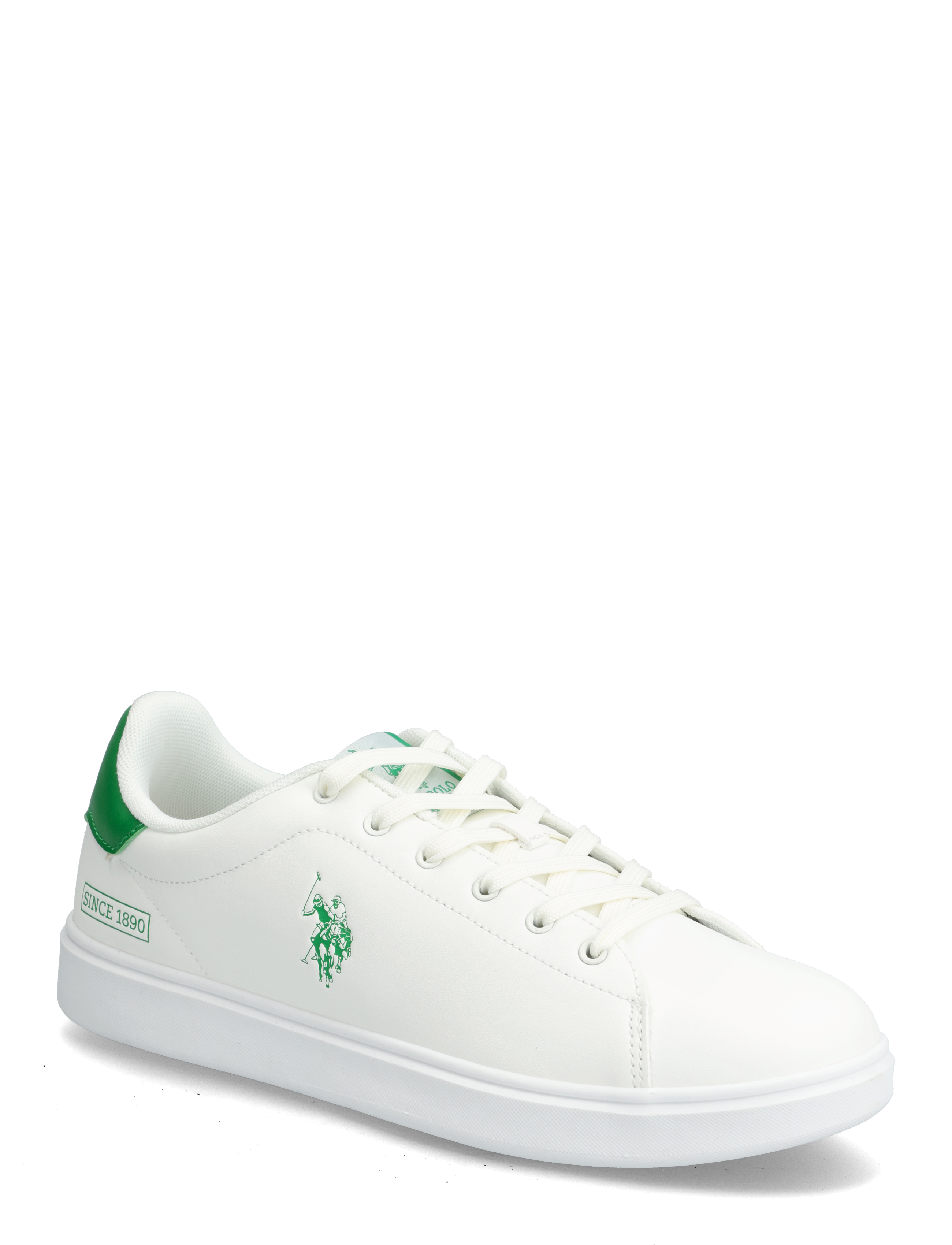 USPA Byron Shoe - WHITE/GREEN