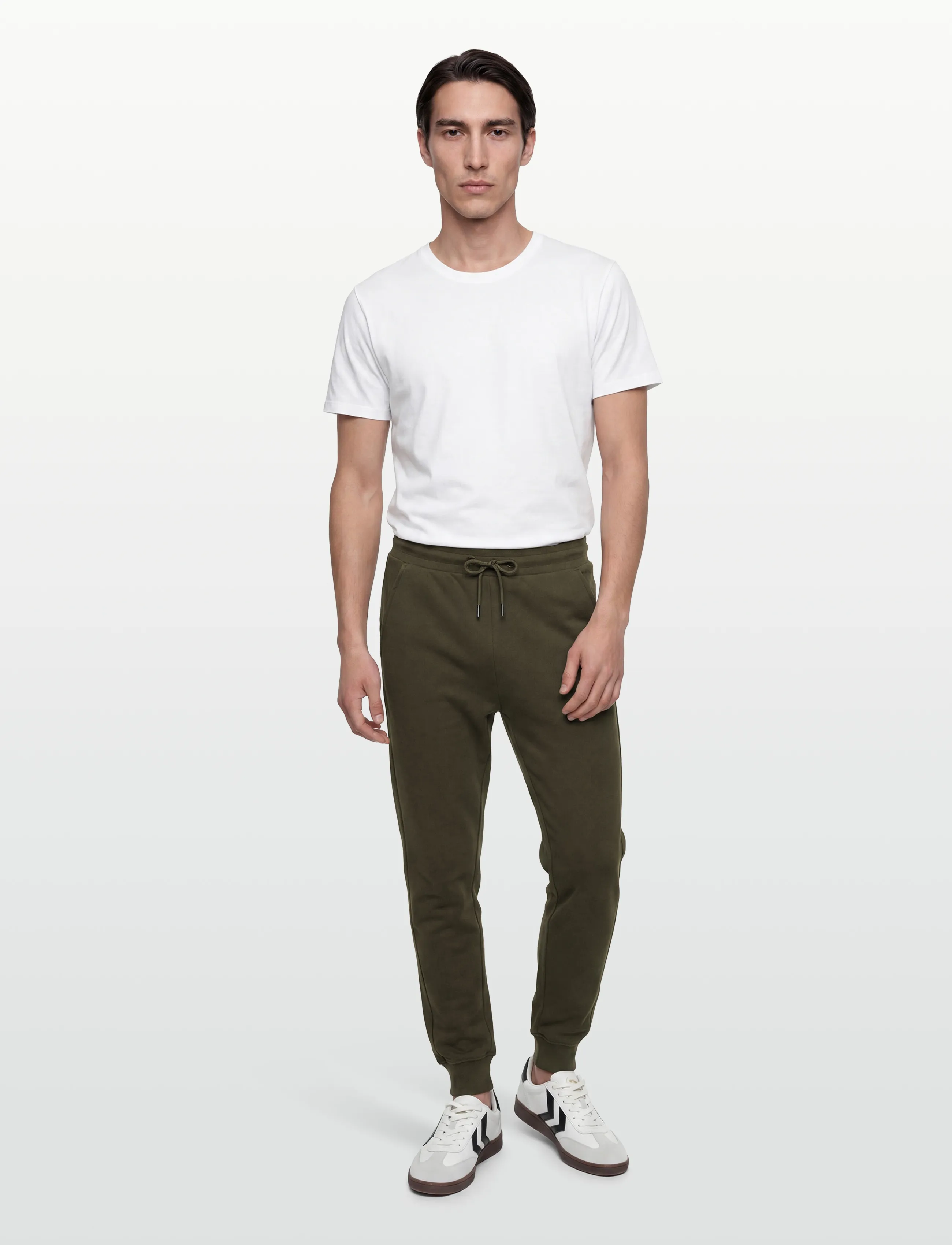 U.S. Polo Assn. - TERKEL REG COT PE USPA M SWP - pants - 19-0414tcx forest night - 0