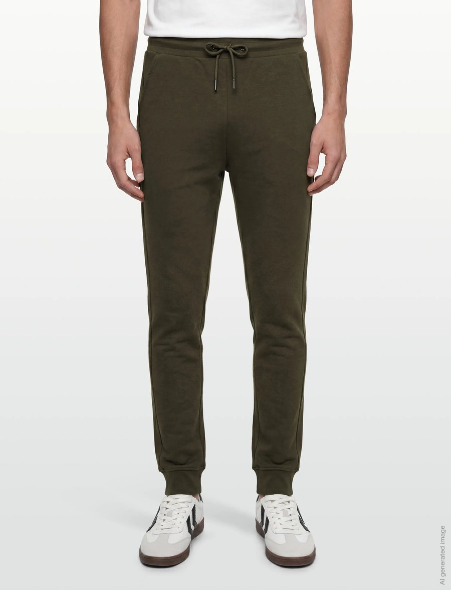 U.S. Polo Assn. - TERKEL REG COT PE USPA M SWP - pantalons - 19-0414tcx forest night - 3