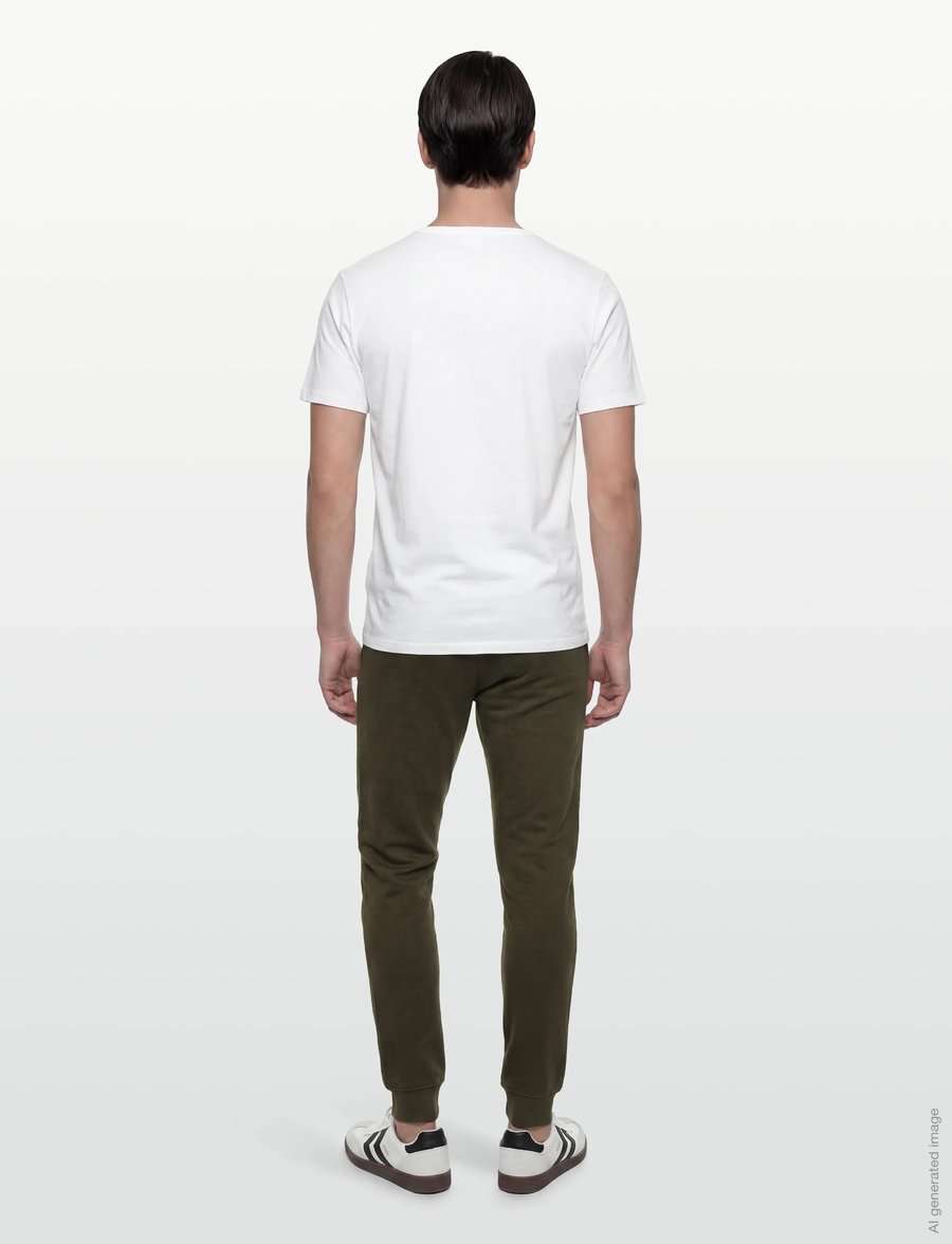 U.S. Polo Assn. - TERKEL REG COT PE USPA M SWP - pantalons - 19-0414tcx forest night - 4