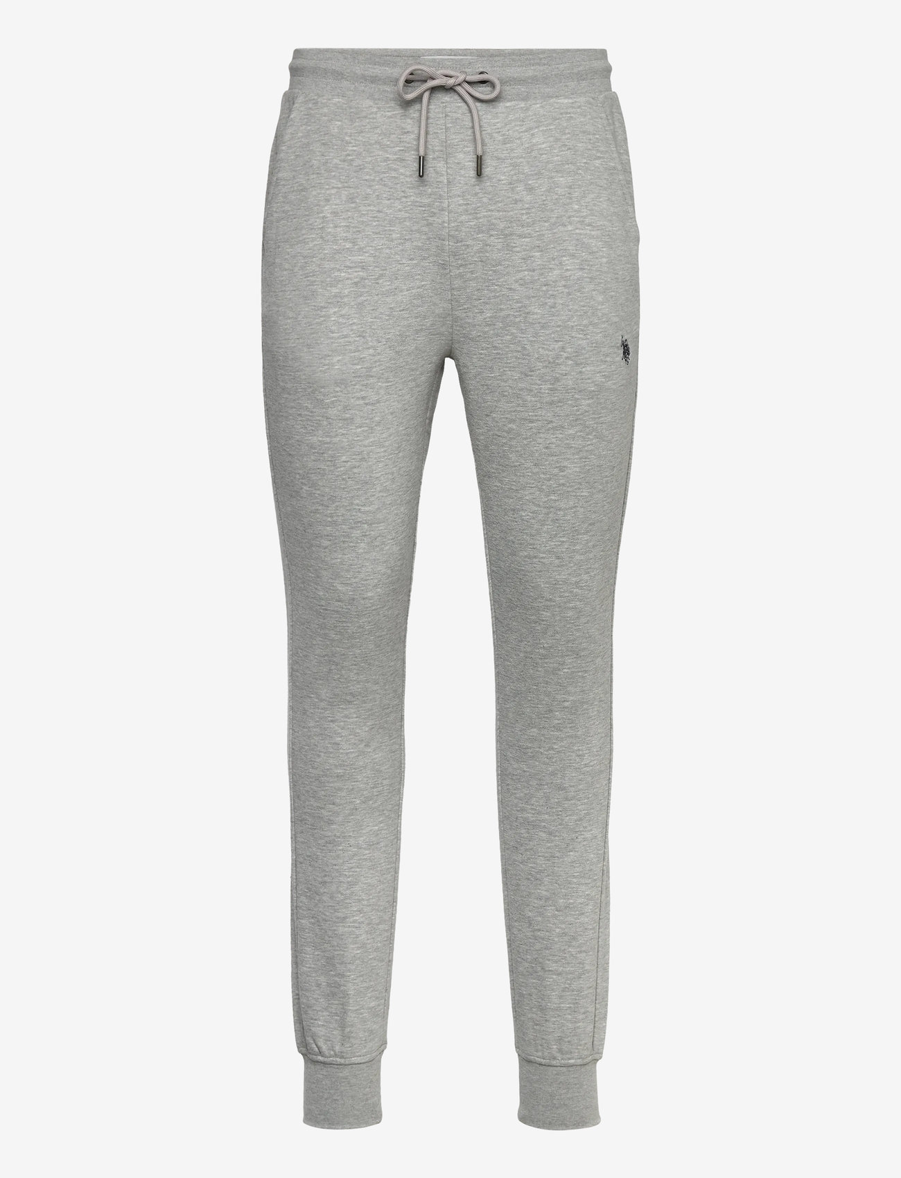 U.S. Polo Assn. - TERKEL REG COT PE USPA M SWP - pantalons - greymelange - 0