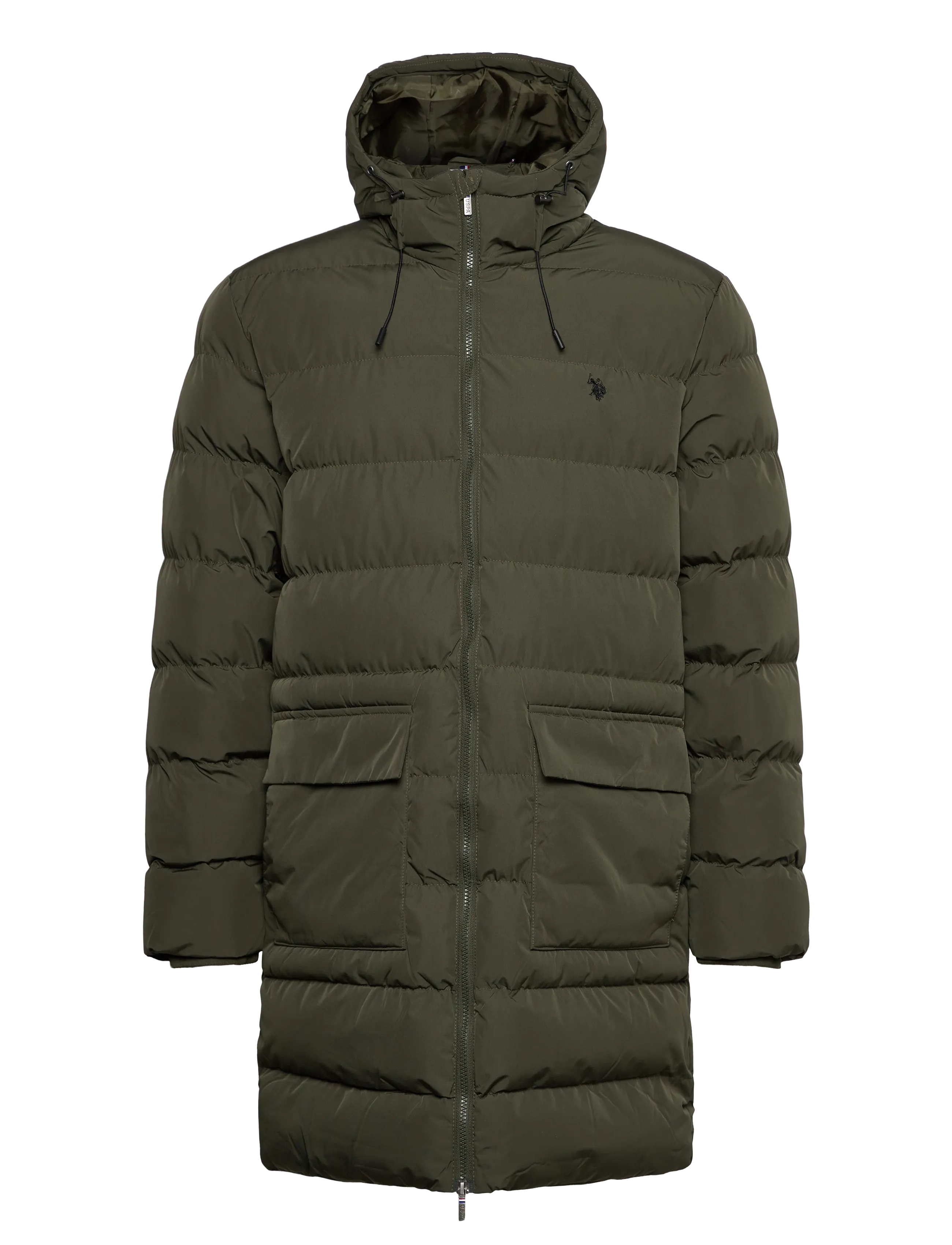 U.S. Polo Assn. Albert Reg Lo Ho Uspa M Otw, M, Green, Jakker > Vatterede Jakker, Herre