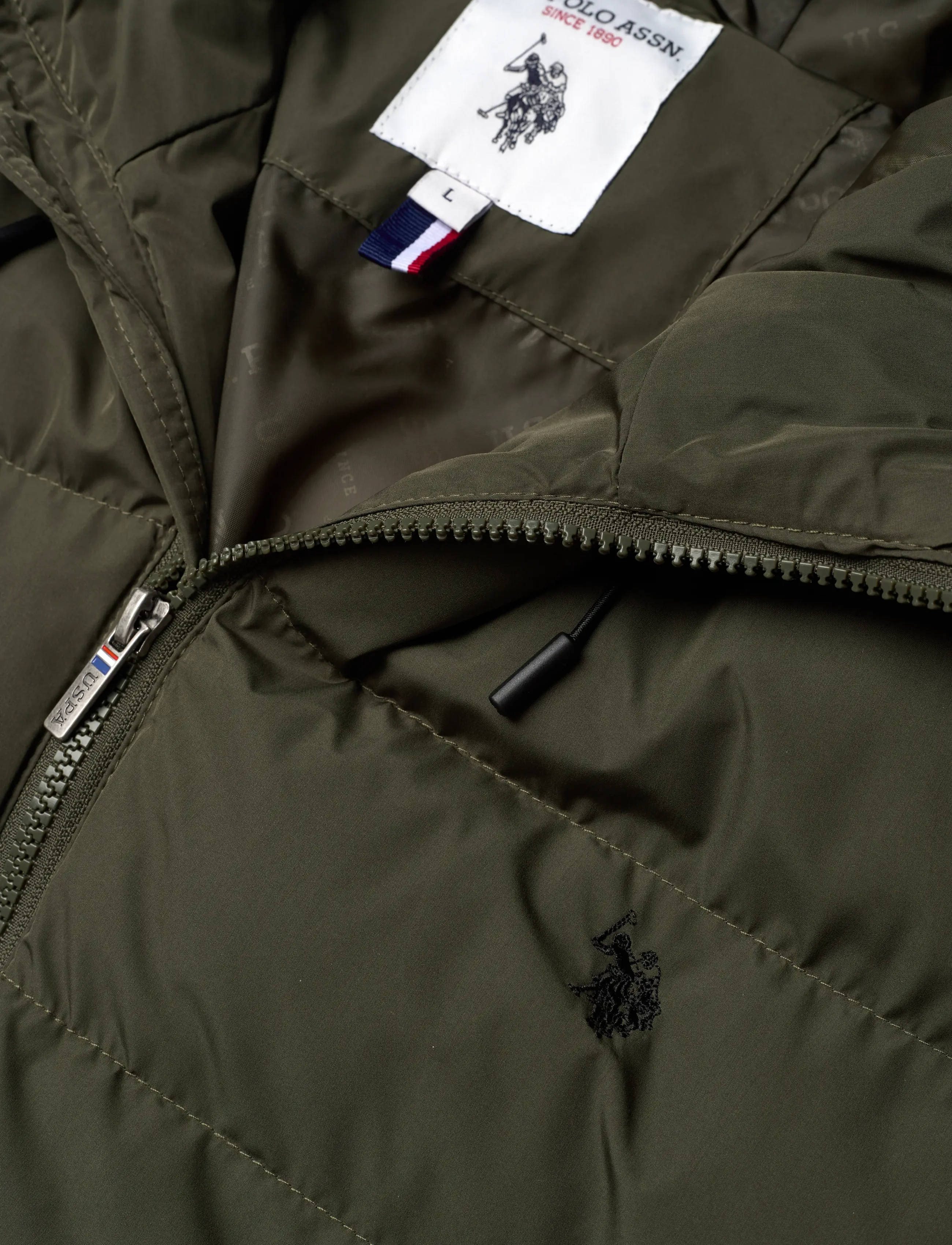 U.S. Polo Assn. - ALBERT REG LO HO USPA M OTW - dunjakker - forest night - 2