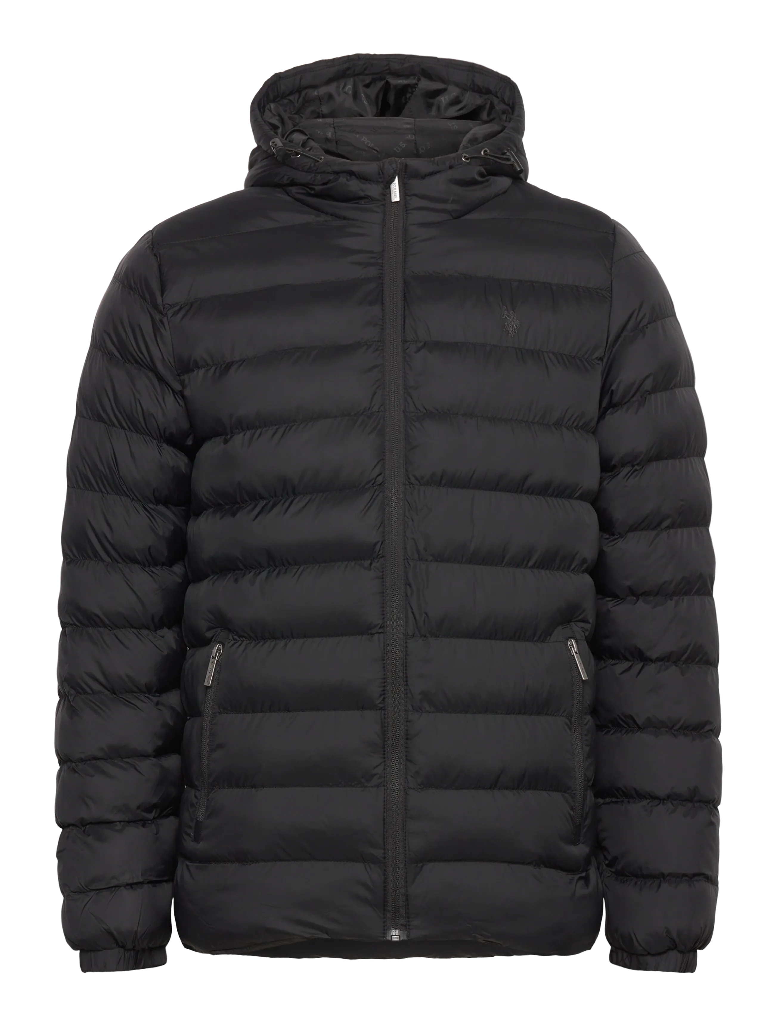 U.S. Polo Assn. Artur Reg Th Ho Uspa M Otw, L, Jackets, Schwarz - Padded Männerswear