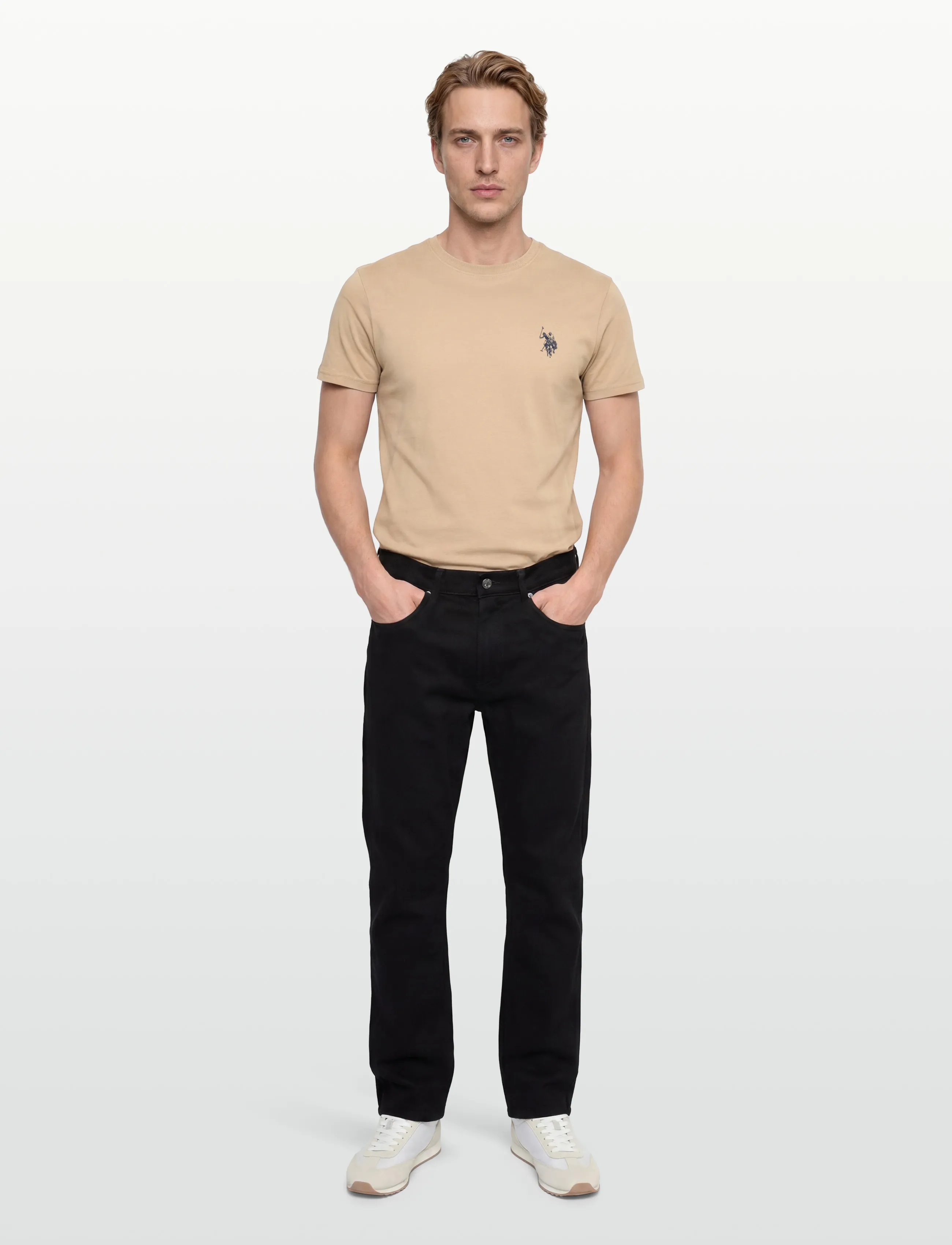 U.S. Polo Assn. - BERTIL REG SJ USPA M TEE - laveste priser - crockery - 0
